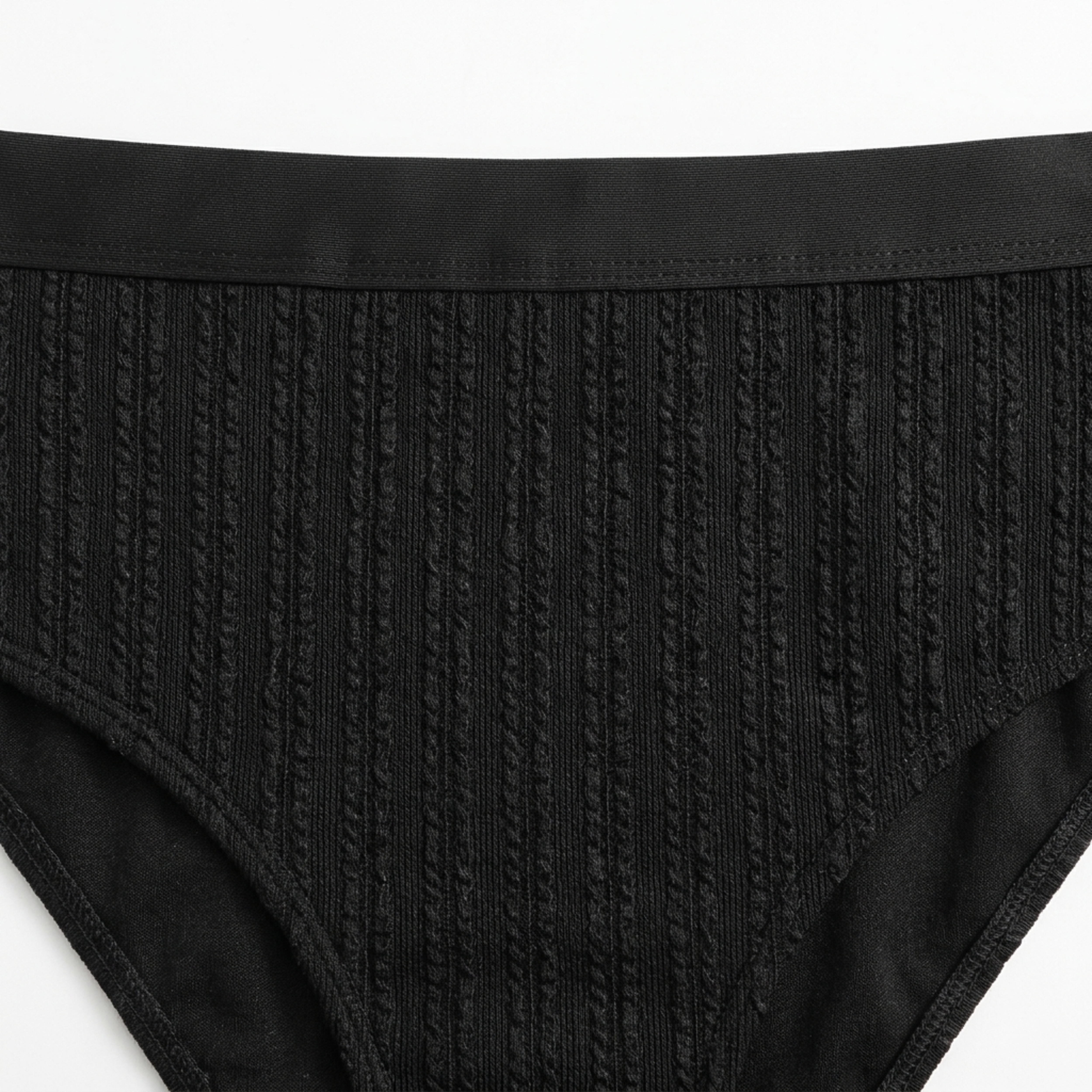 Bikini due pezzi taglia grande da donna costume da bagno a vita alta a coste