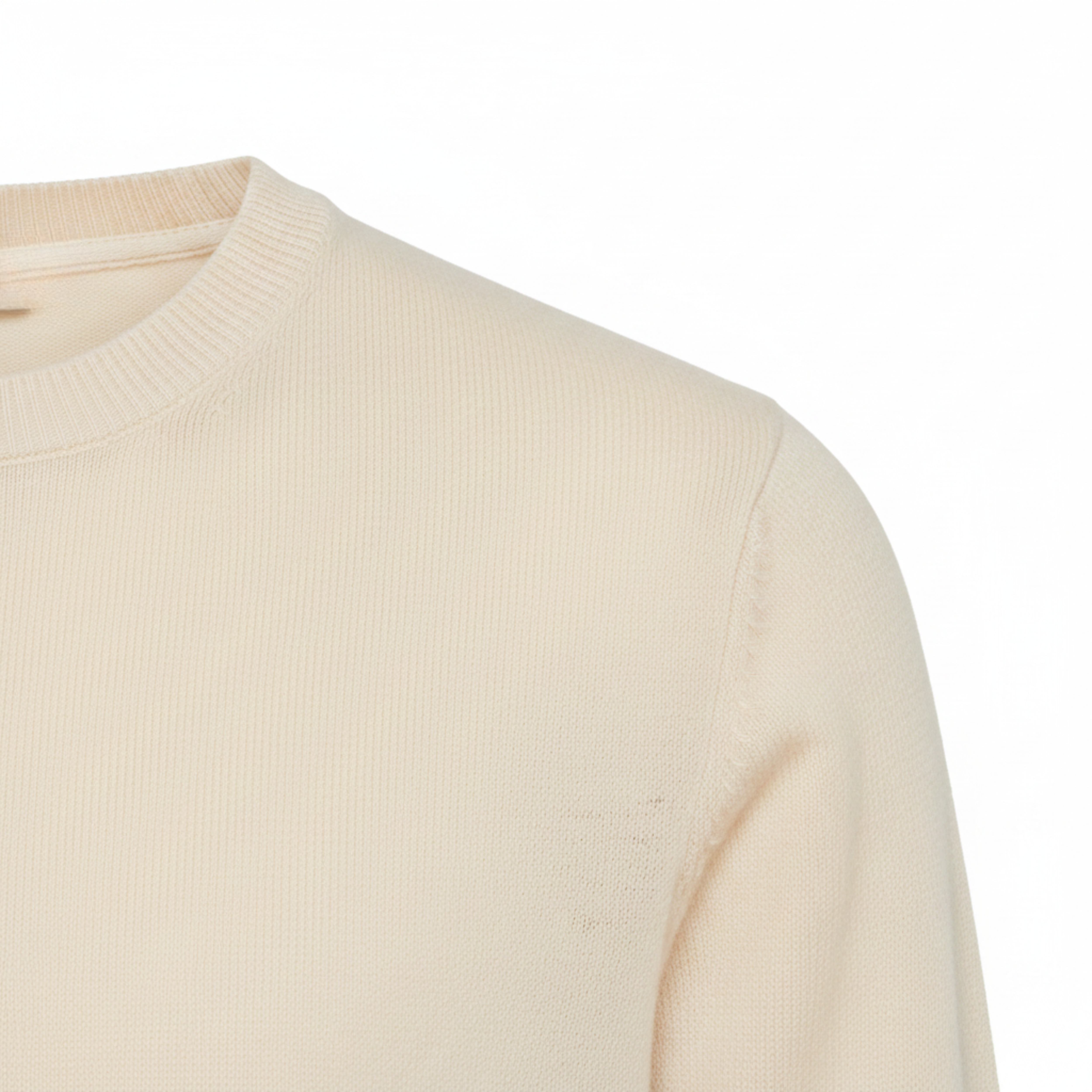 T-shirt in maglia da uomo a maniche corte con collo rotondo, taglio dritto e vestibilità rilassata