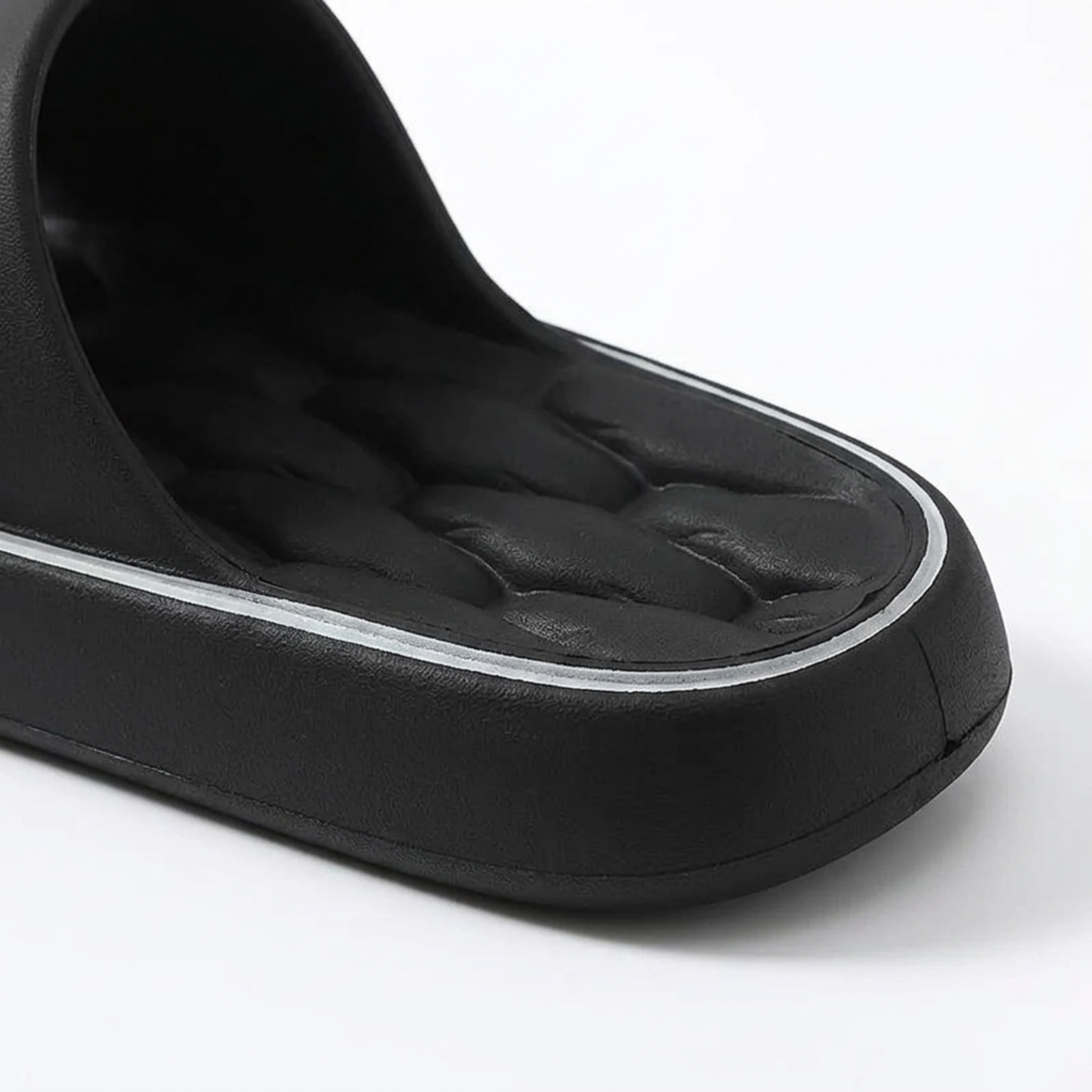 Badeclogs – dicke, gepolsterte Sohle – Sommer und Zuhause