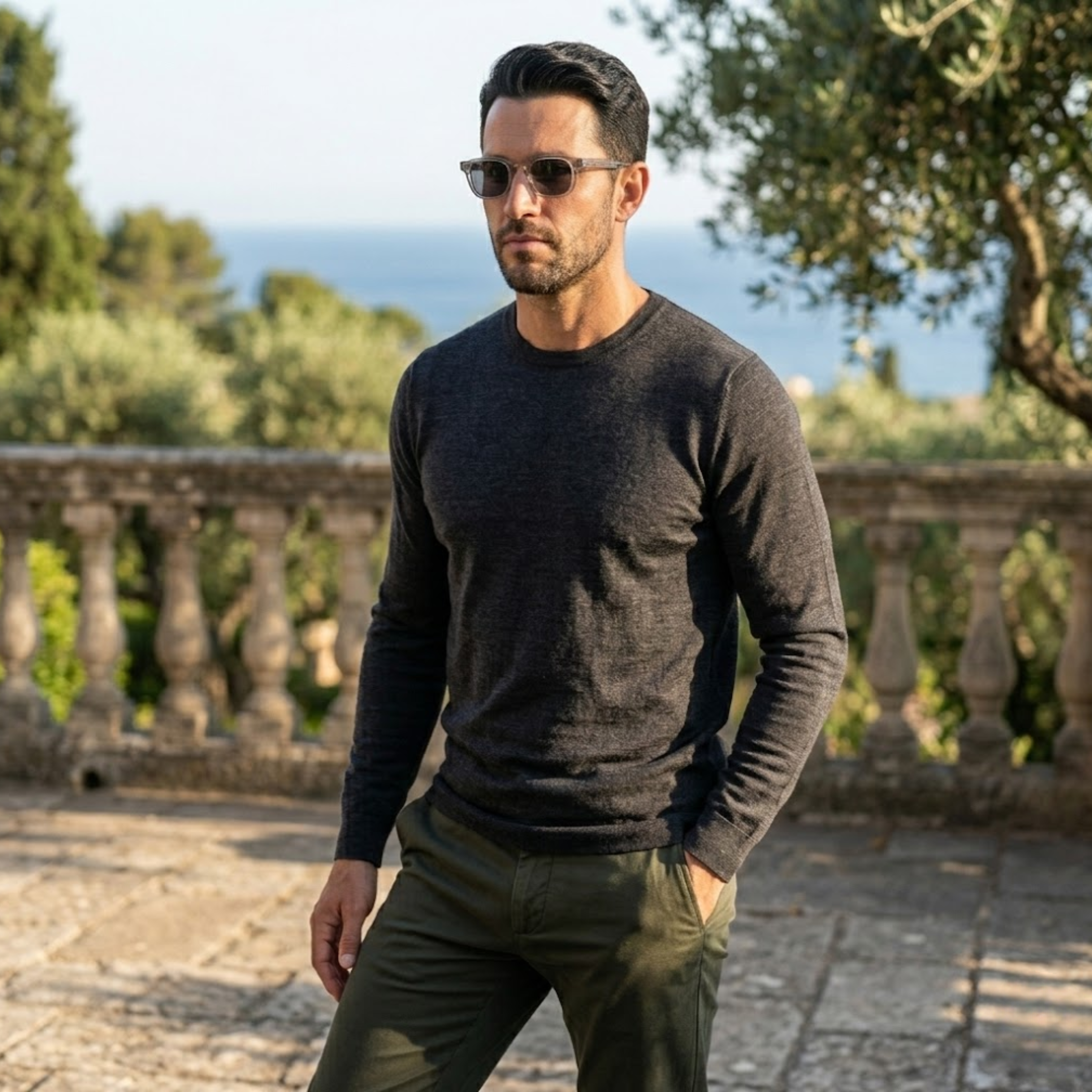 Ρετρό Τετράγωνα Γυαλιά Ηλίου για Άνδρες και Γυναίκες με Προστασία UV400