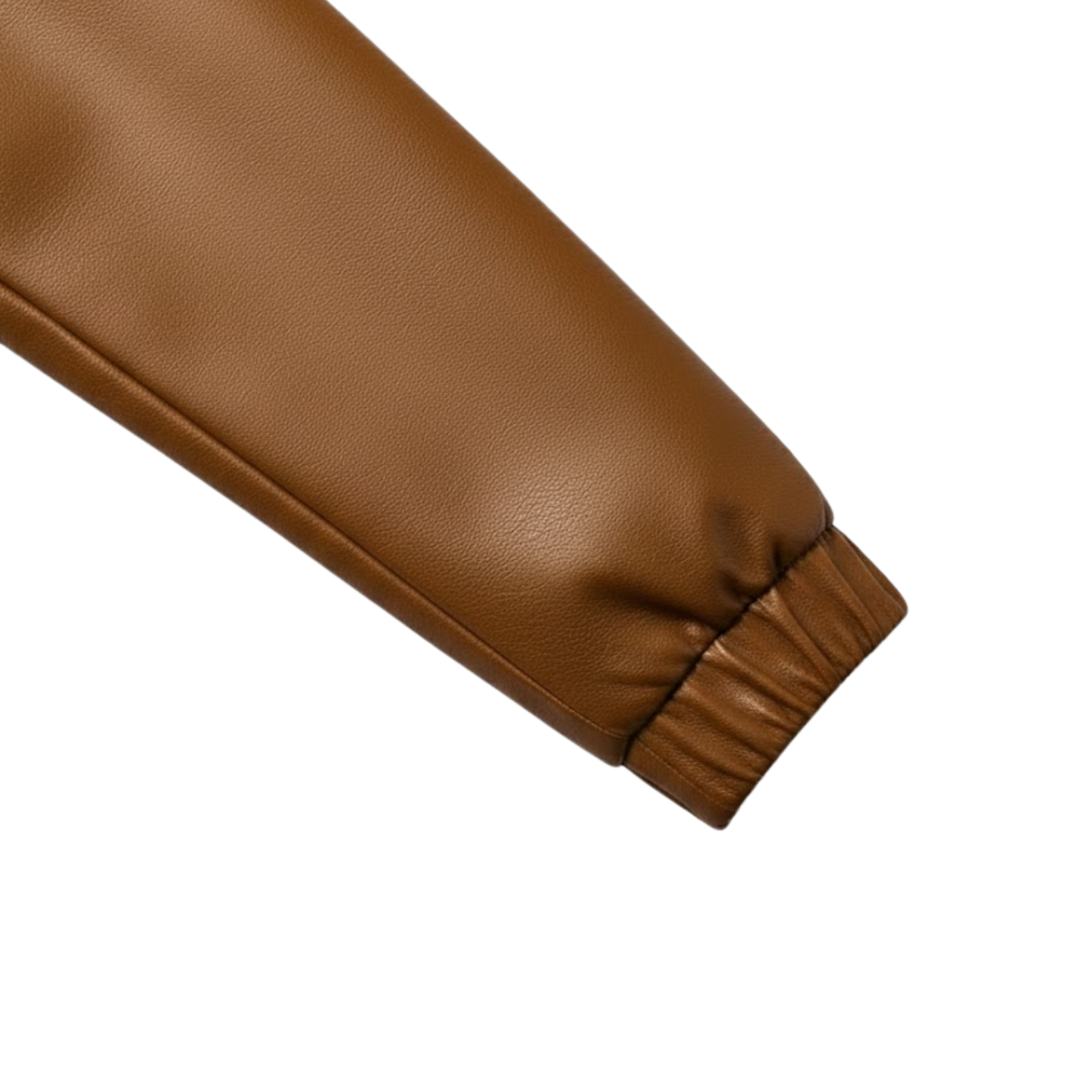 Herrevest i miljølæder med aftagelig hætte, moderne bymotorcykelstil