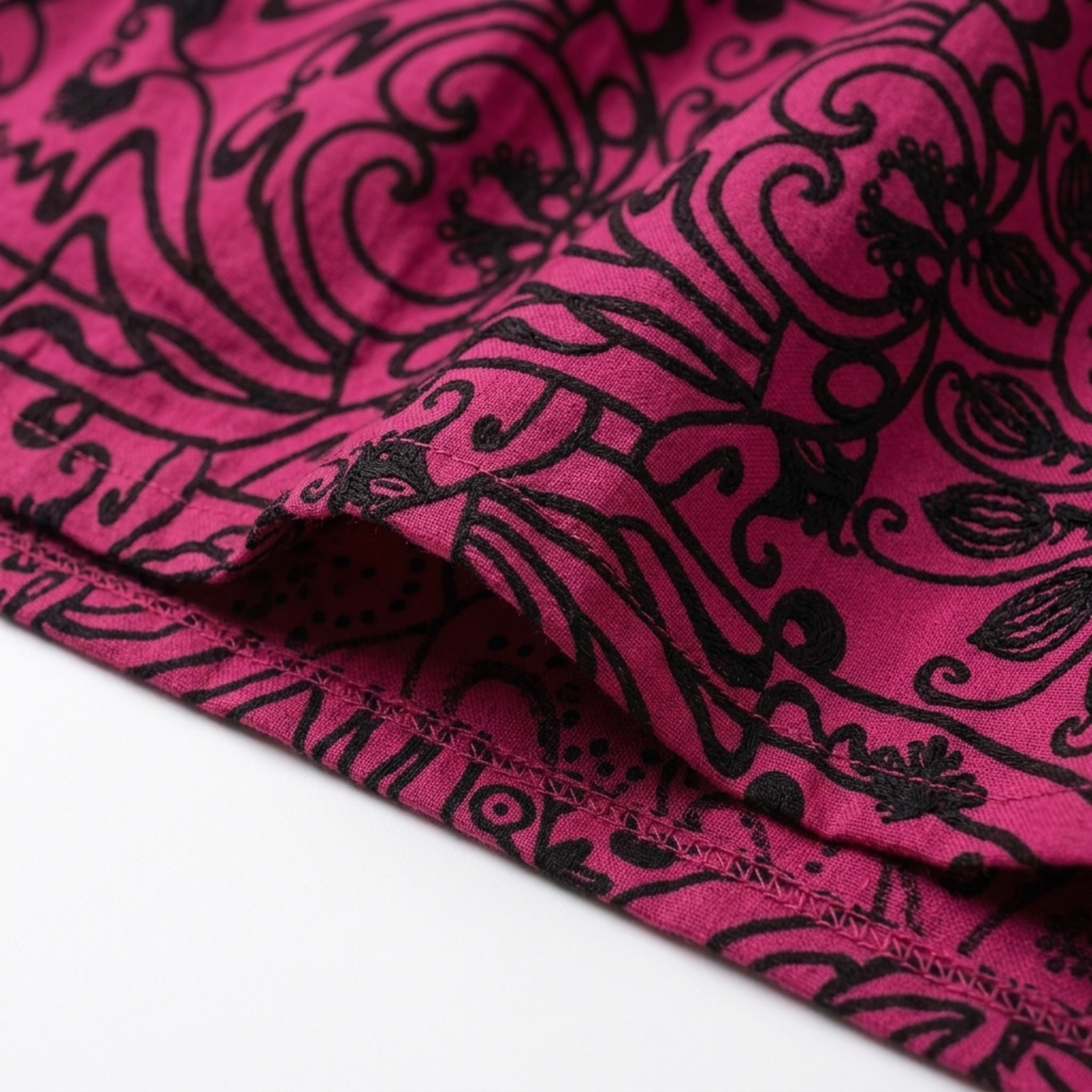 Maxi lang boheme nederdel — elastisk høj talje — sommerferie
