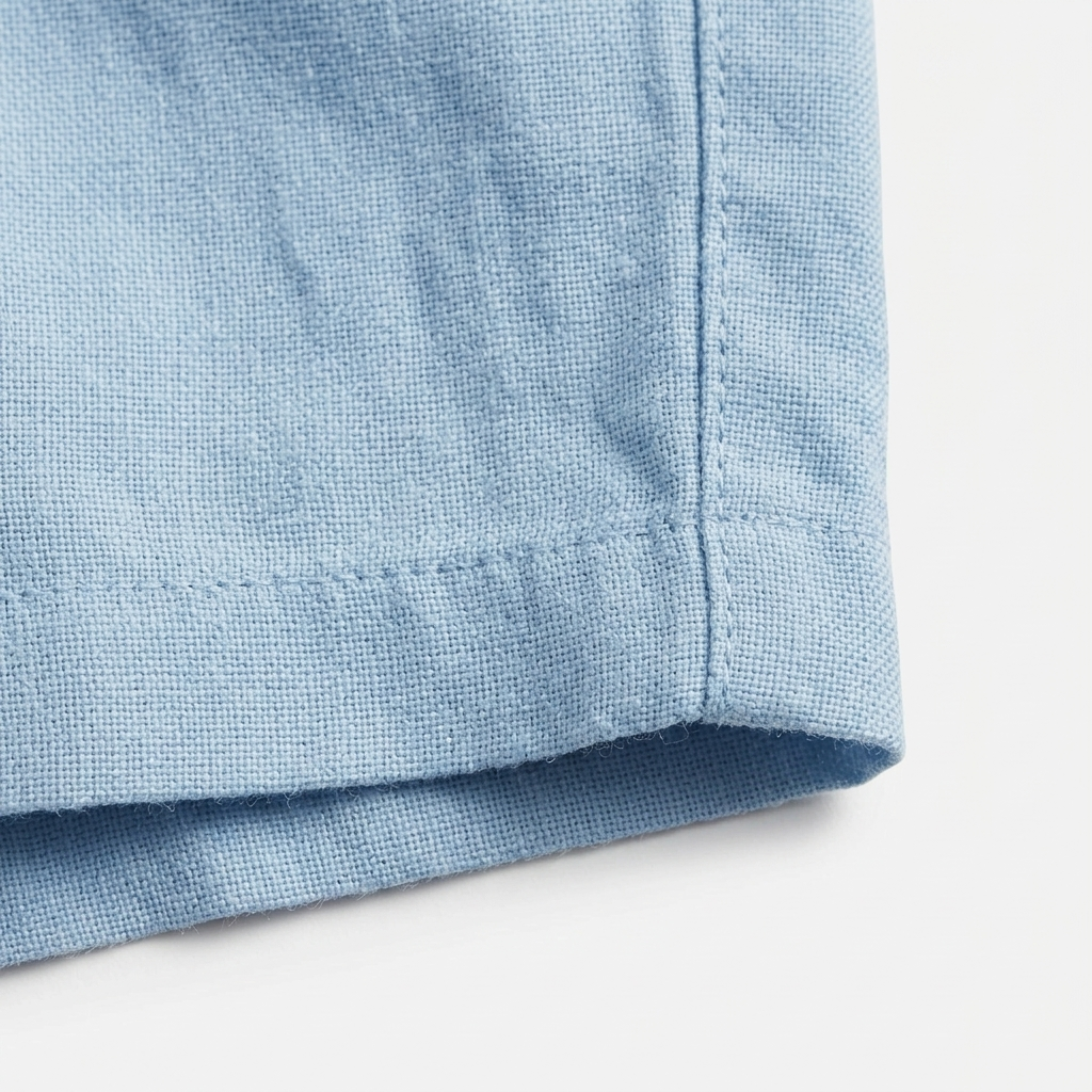 Short in lino per uomo — taglio casual — spiaggia e estate