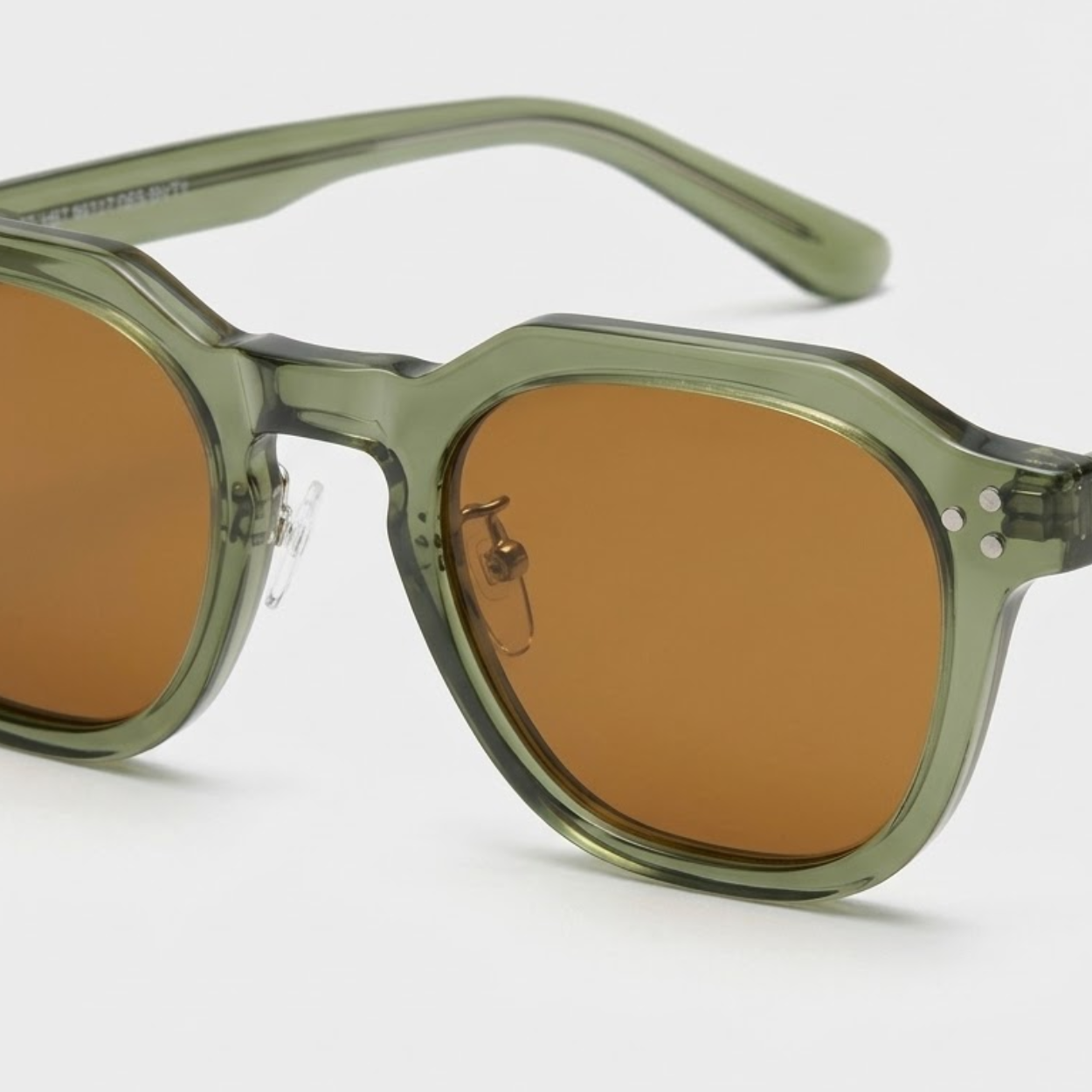 Gafas de Sol Polarizadas TR90 Cuadradas UV400 Montura Gruesa Hombre Mujer