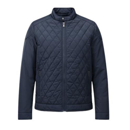 Klasszikus vastag férfi pamut bélelt kabát