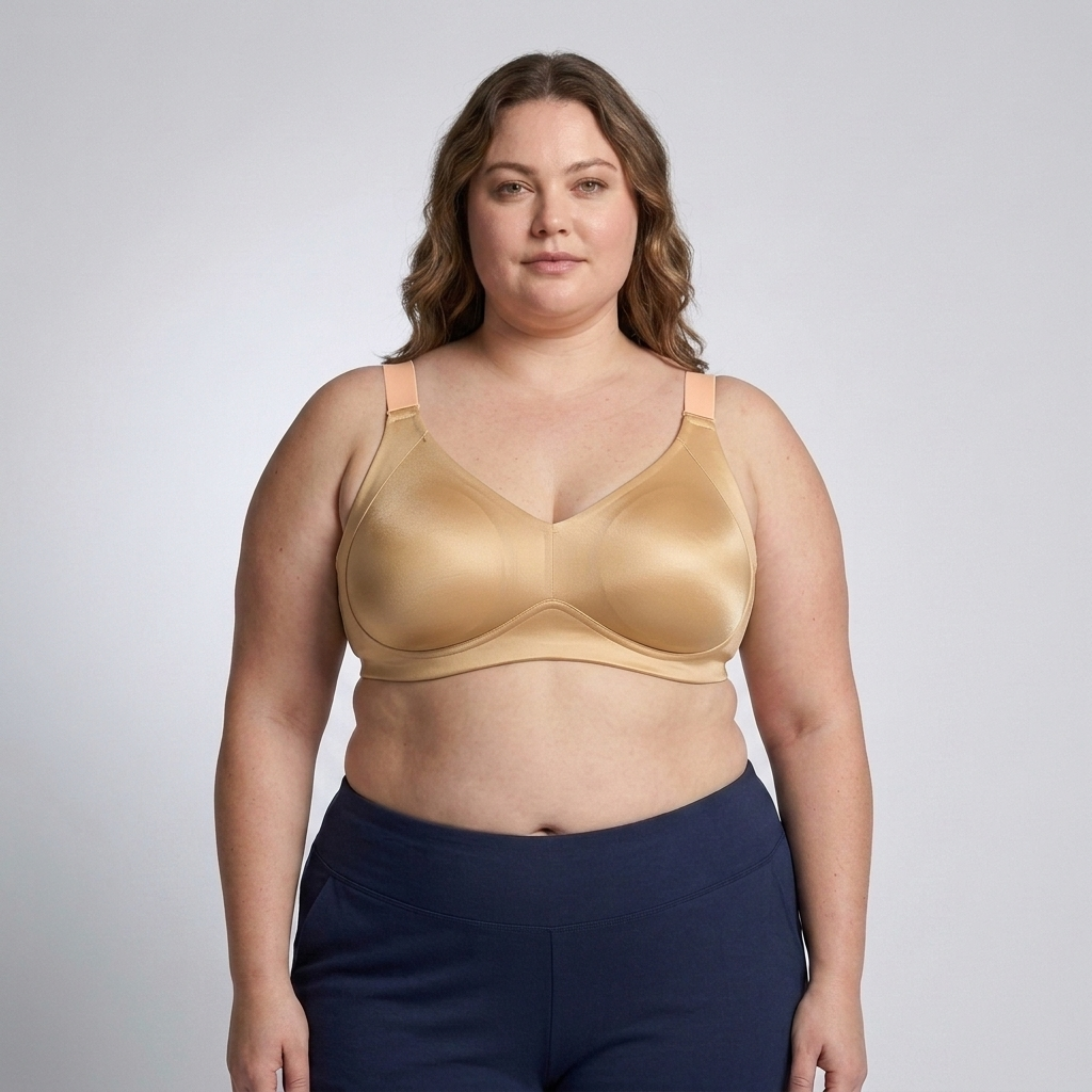 Reggiseno taglie forti per donna senza cuciture e senza ferretto invisibile