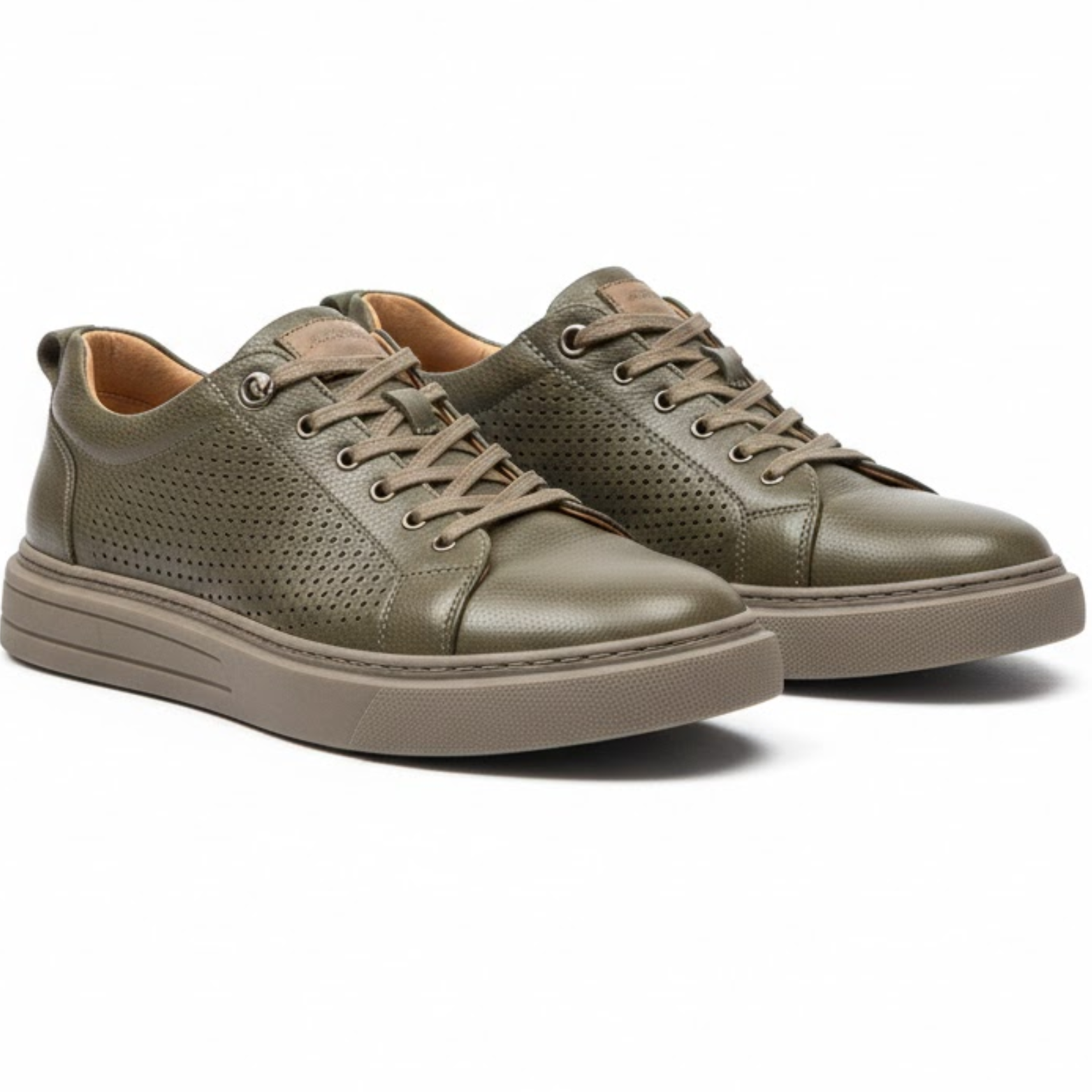 Cestas urbanas para hombre en cuero genuino zapatos de paseo informales