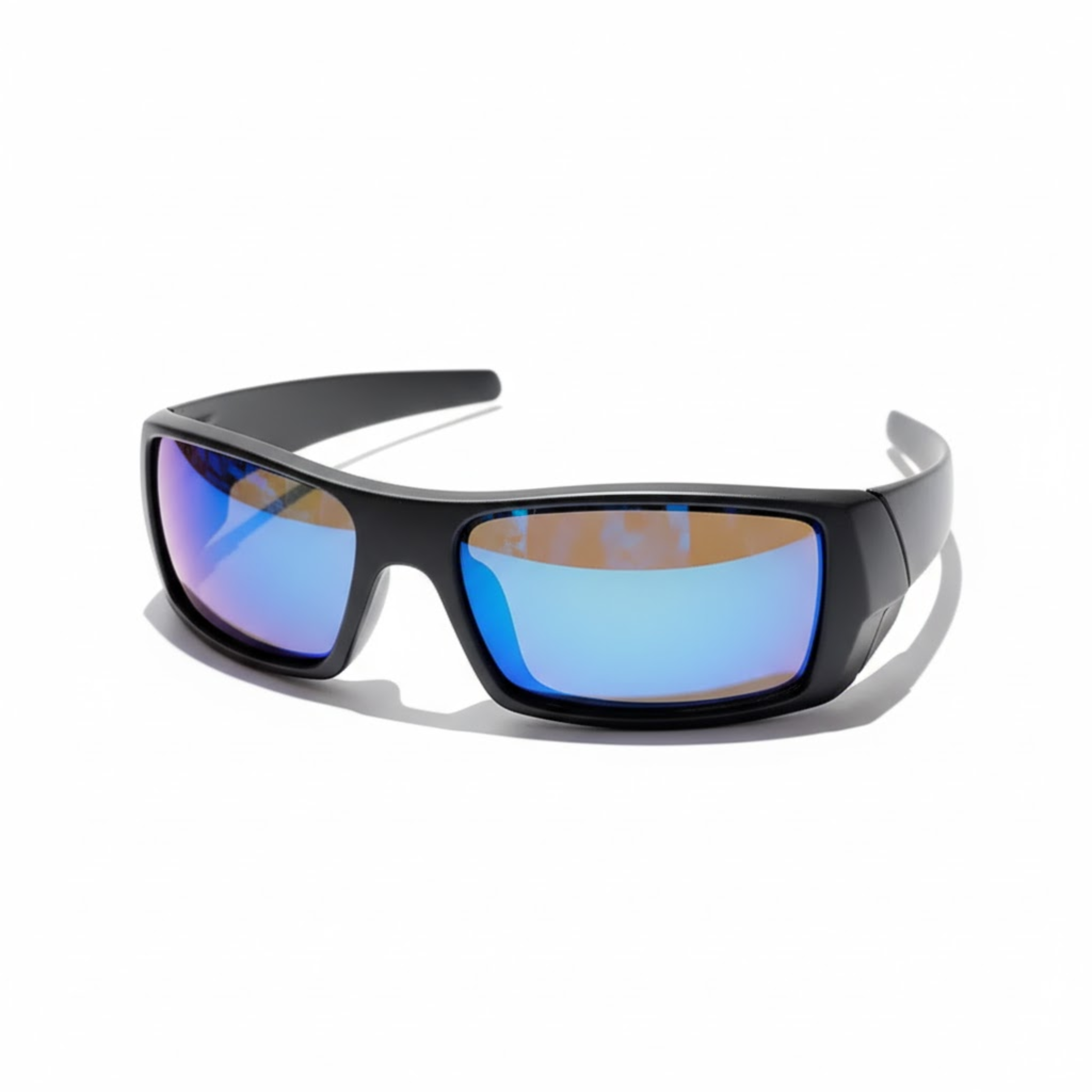 Gafas de sol deportivas envolventes con montura de policarbonato y protección UV