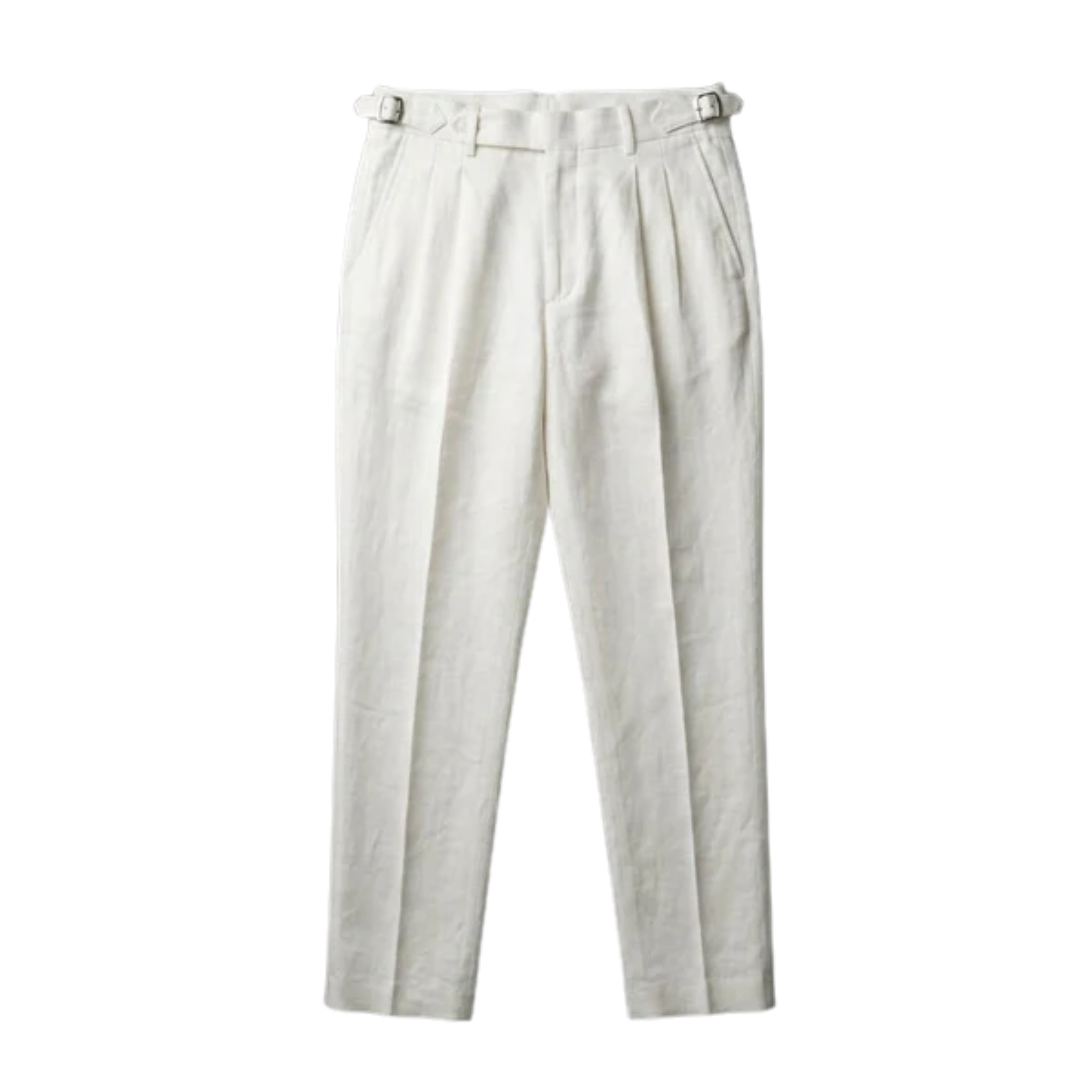 Men's dress pants — 100% linen — double pleat — formal ceremonies