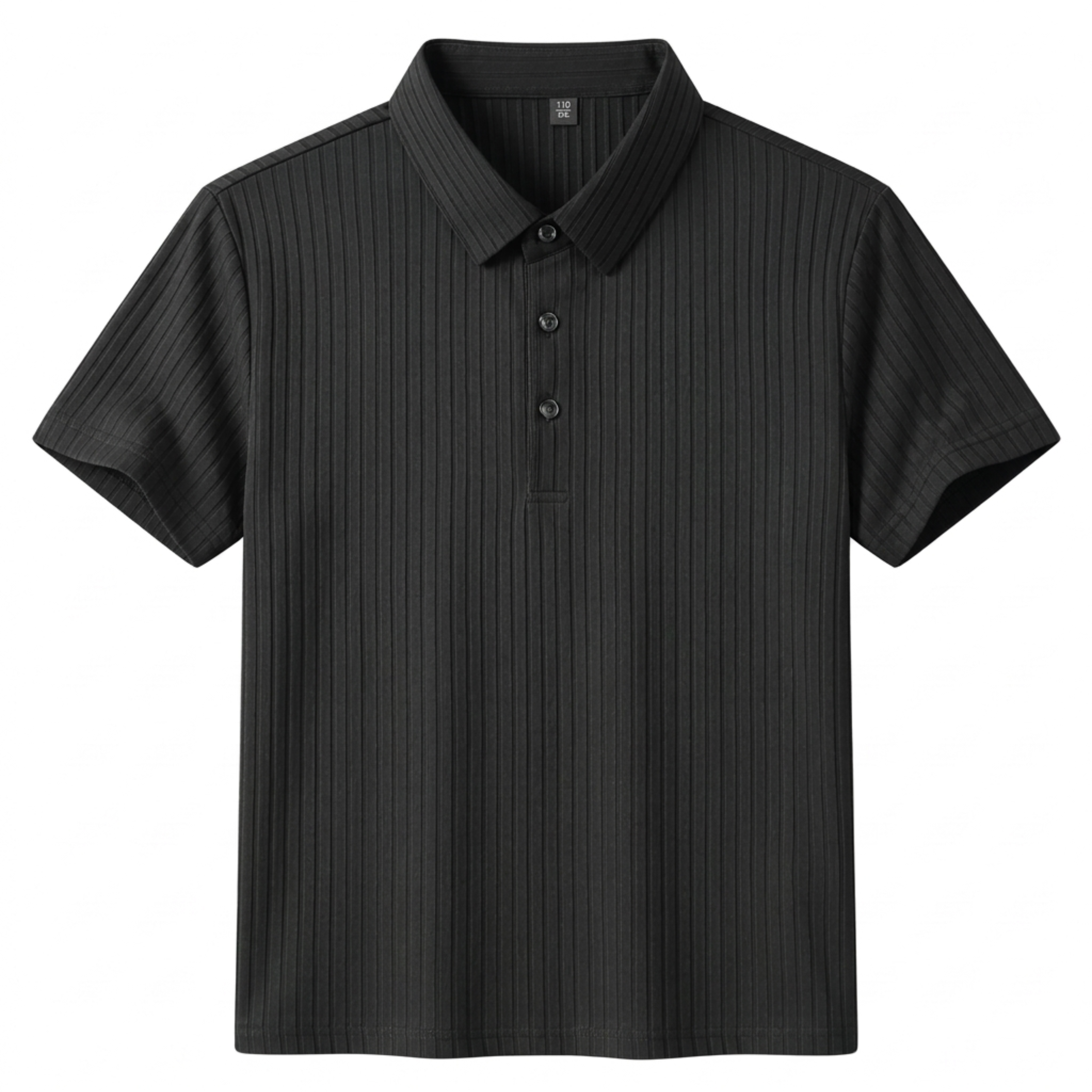 Polo para hombre — tejido texturizado — estilo casual