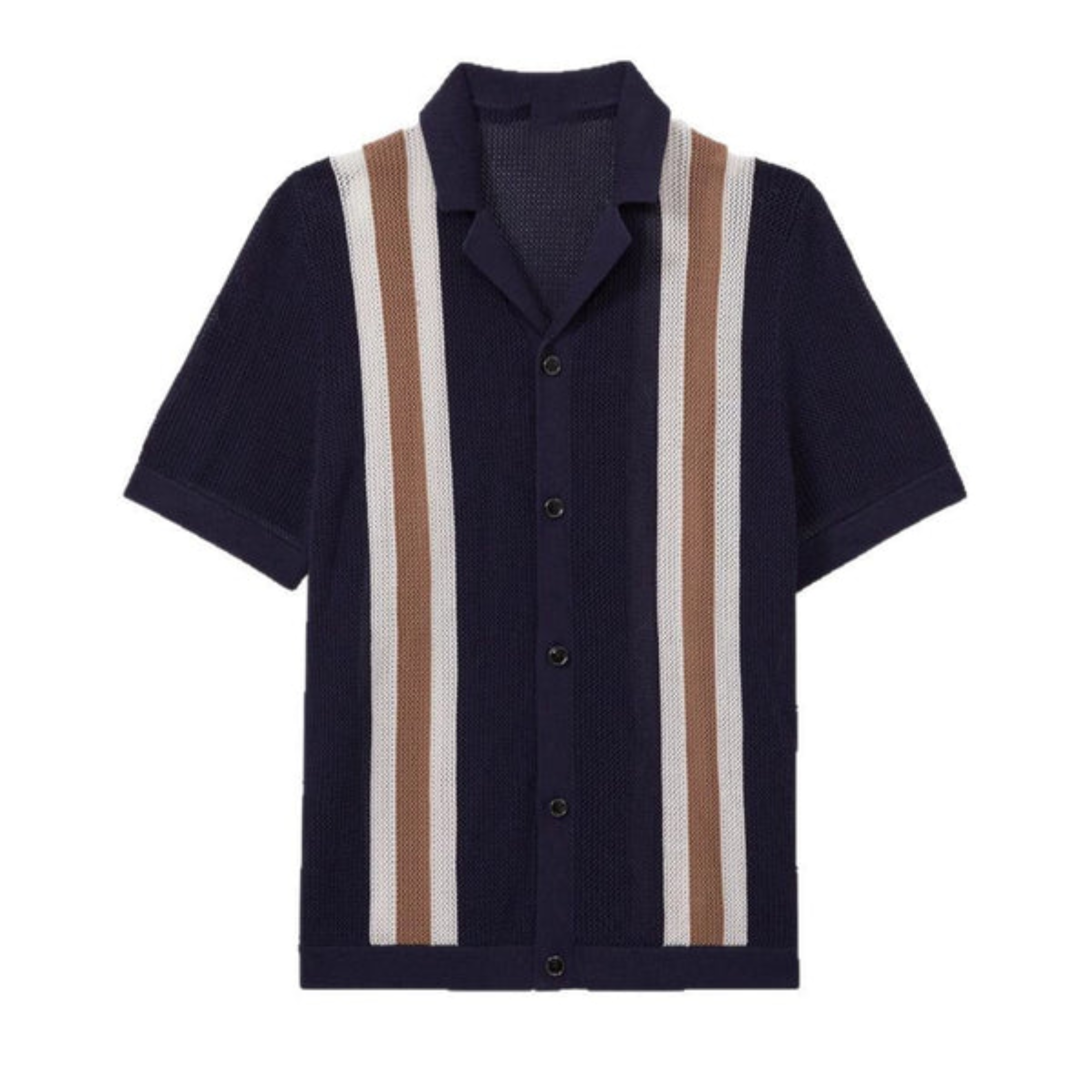 Jersey de punto a rayas para hombre — vacaciones