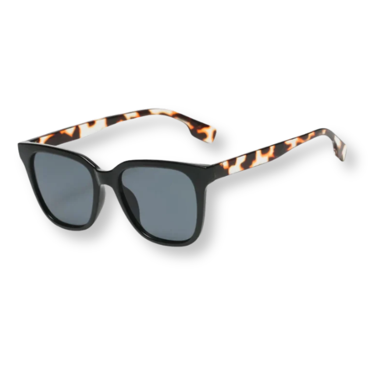 Oversized Square Sunglasses for Women with Thick Frame and Tinted Lenses