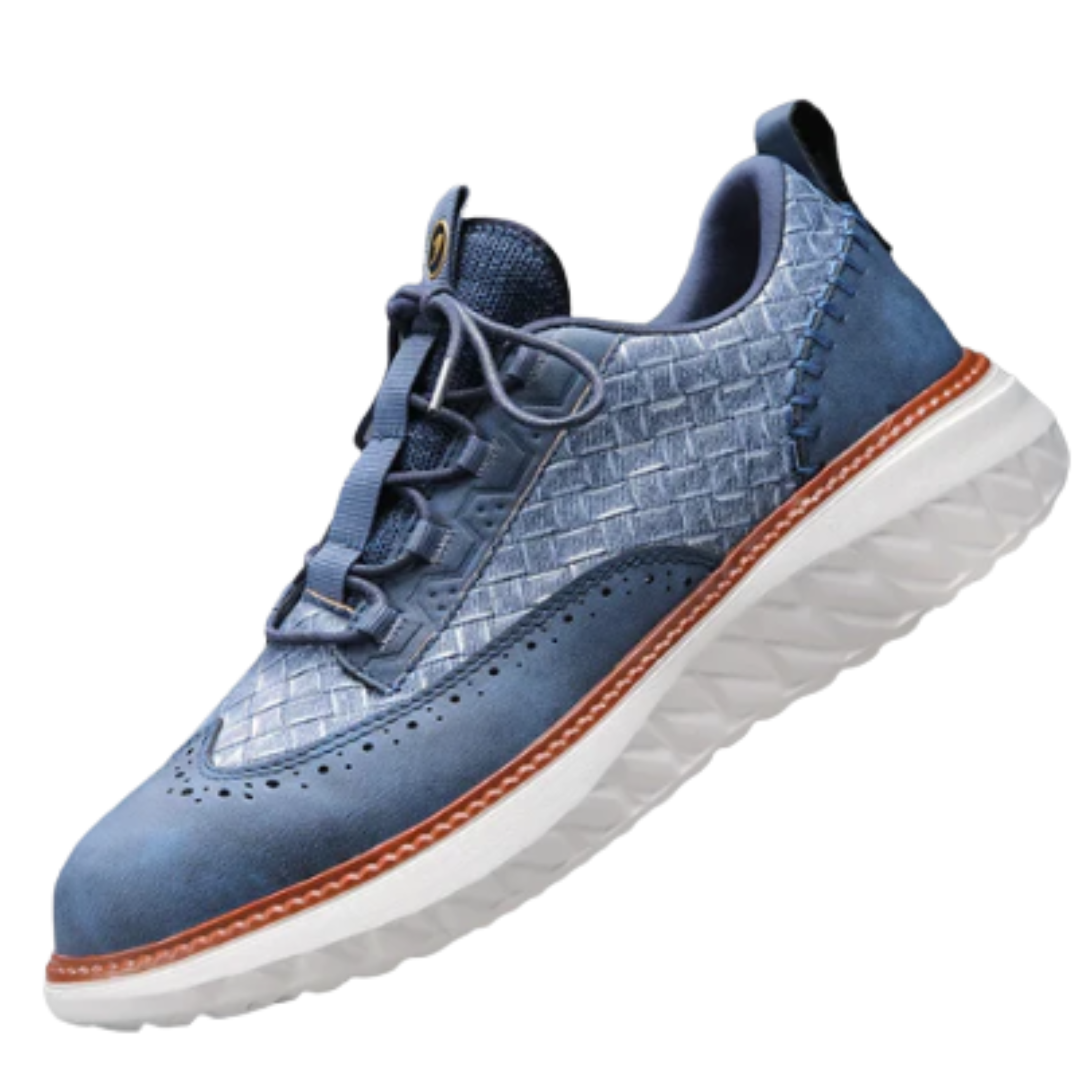 Genuine leather sneakers — comfortable walking shoes — casual
