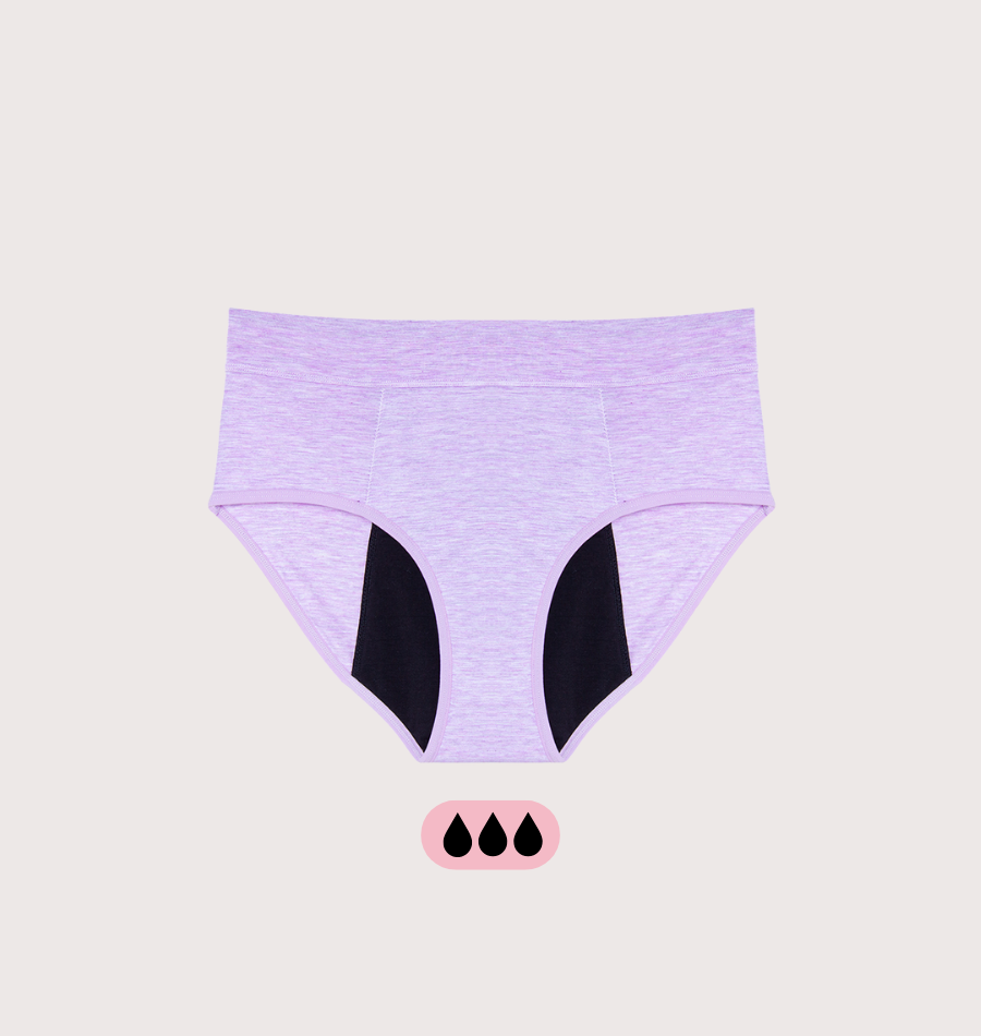 Basische absorbierende Menstruations-Culotte für die Periode