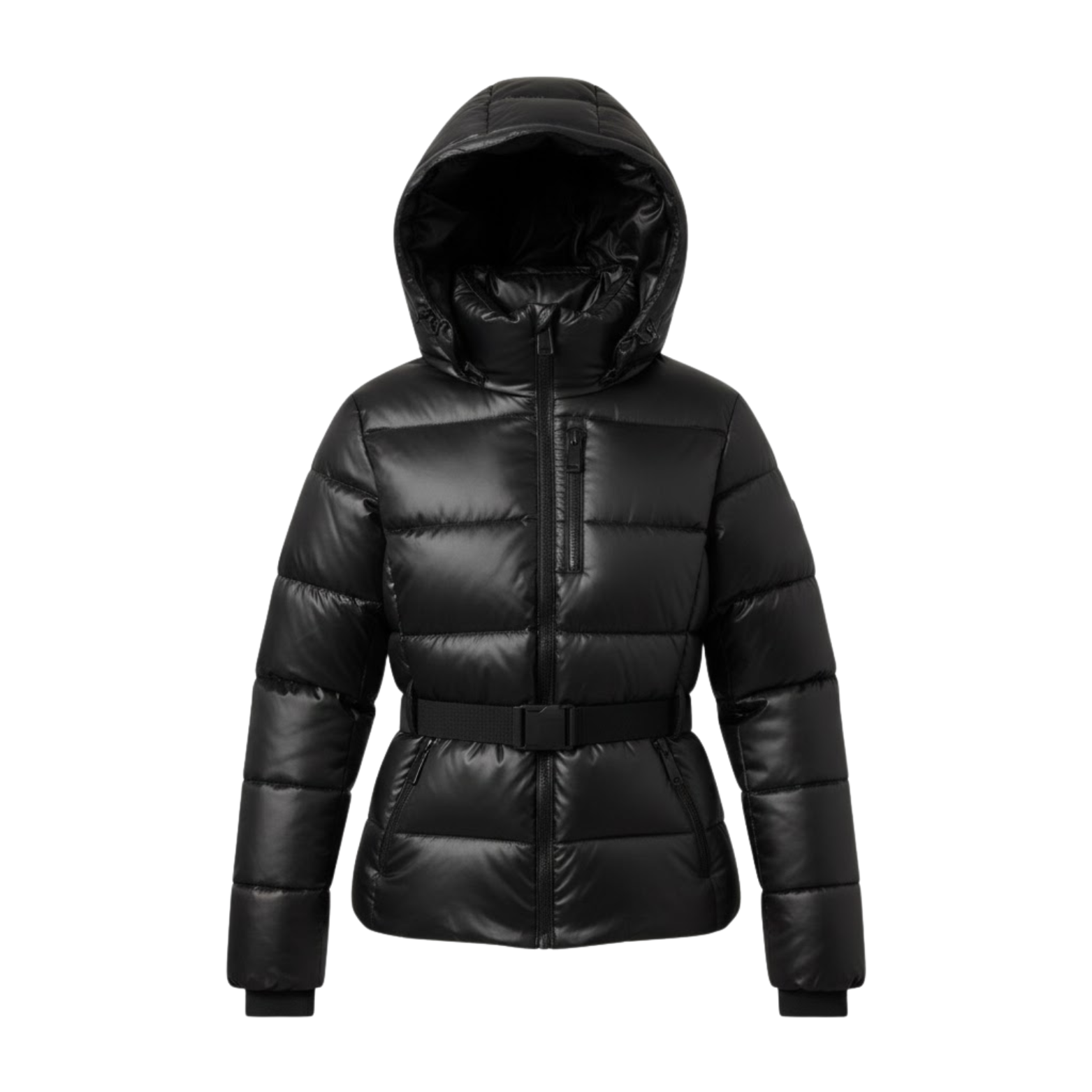 Old World Women's Fitted Ski Jacket, Warm Winter Coat