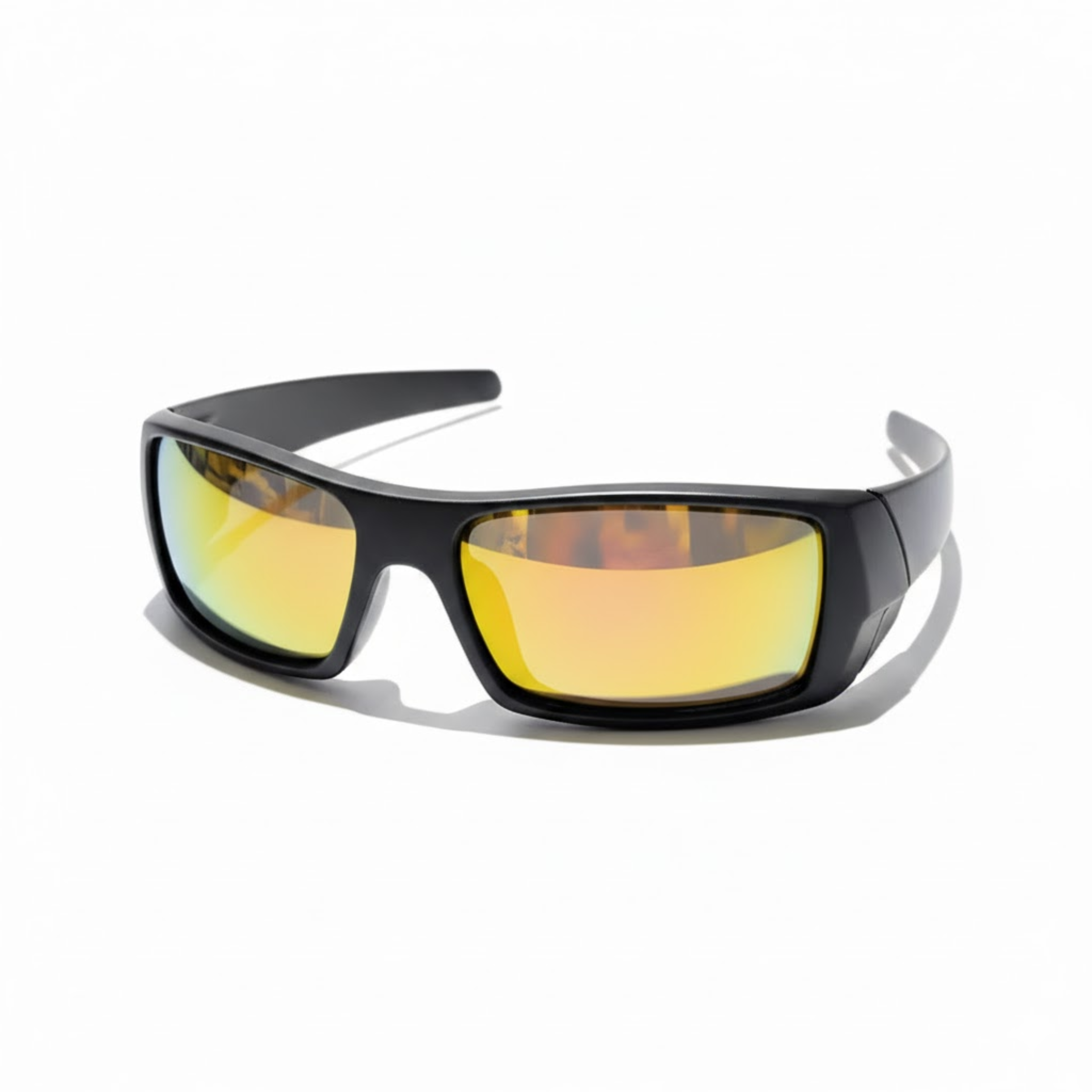 Gafas de sol deportivas envolventes con montura de policarbonato y protección UV