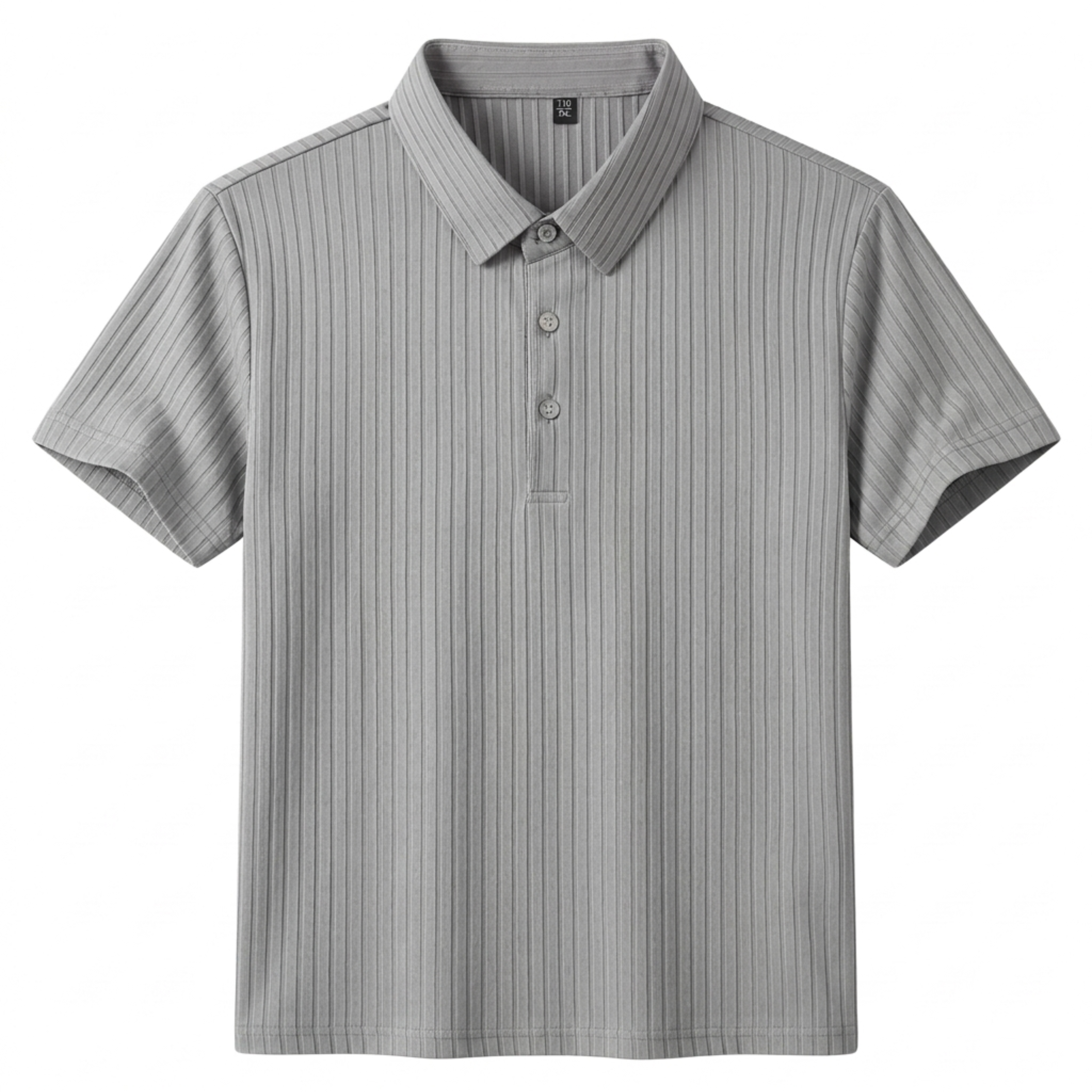 Polo para hombre — tejido texturizado — estilo casual