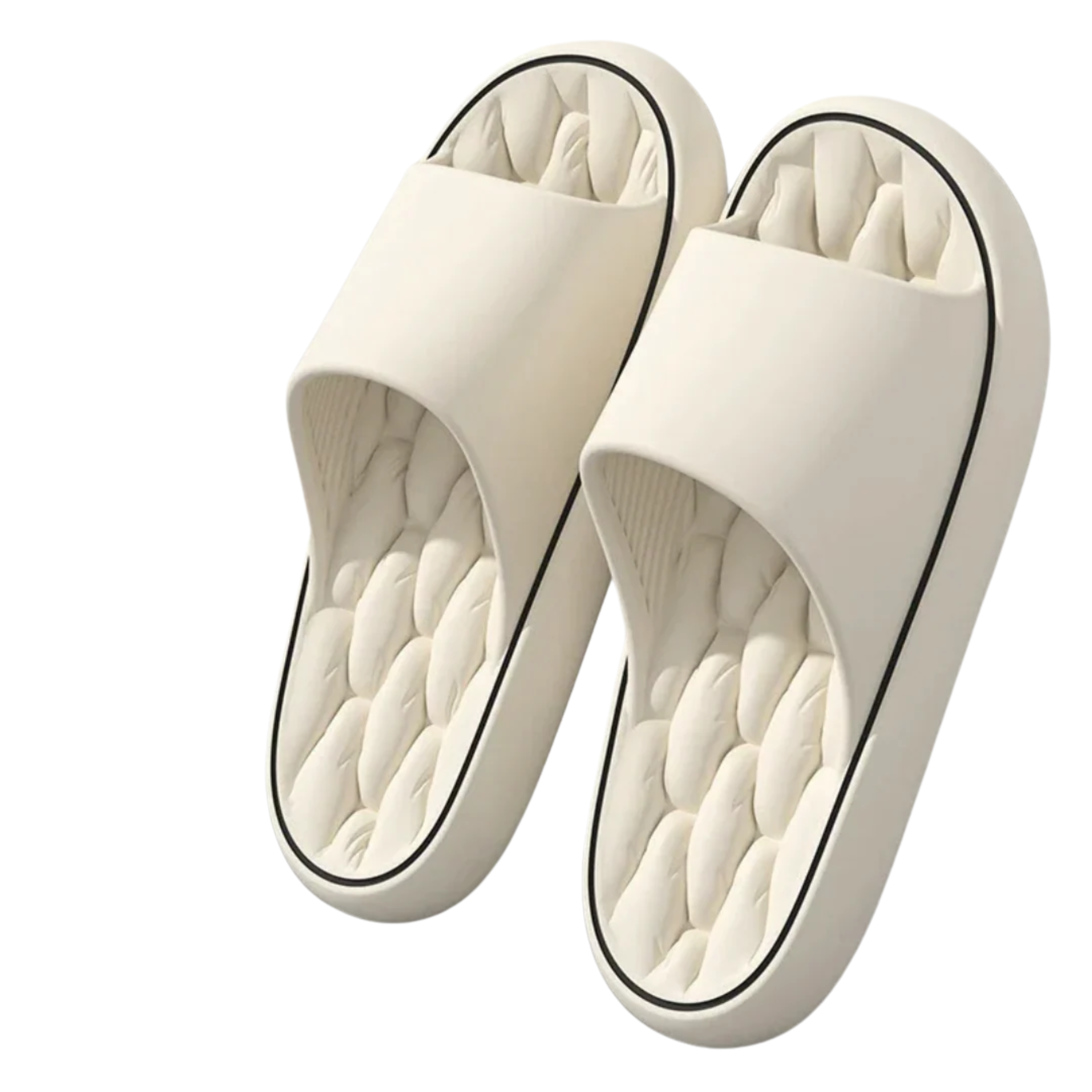 Badeclogs – dicke, gepolsterte Sohle – Sommer und Zuhause