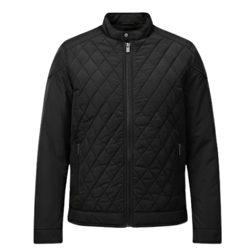 Klasszikus vastag férfi pamut bélelt kabát