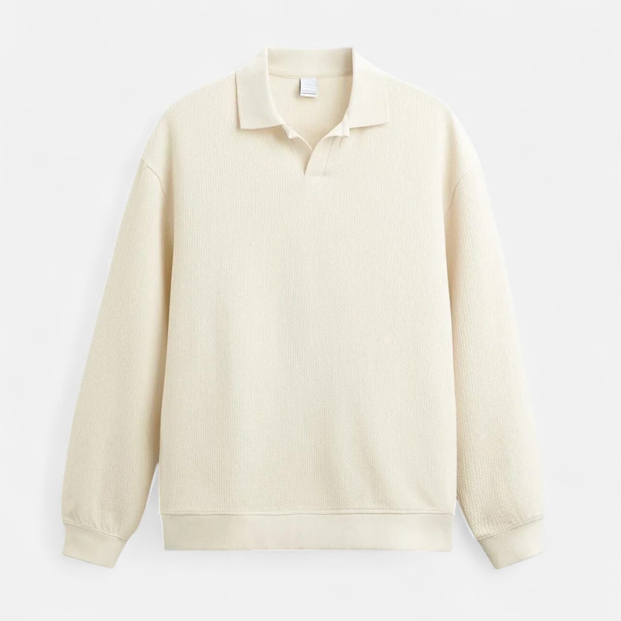 Ancienne Monde | Polo Homme Manches Longues Style Héritage
