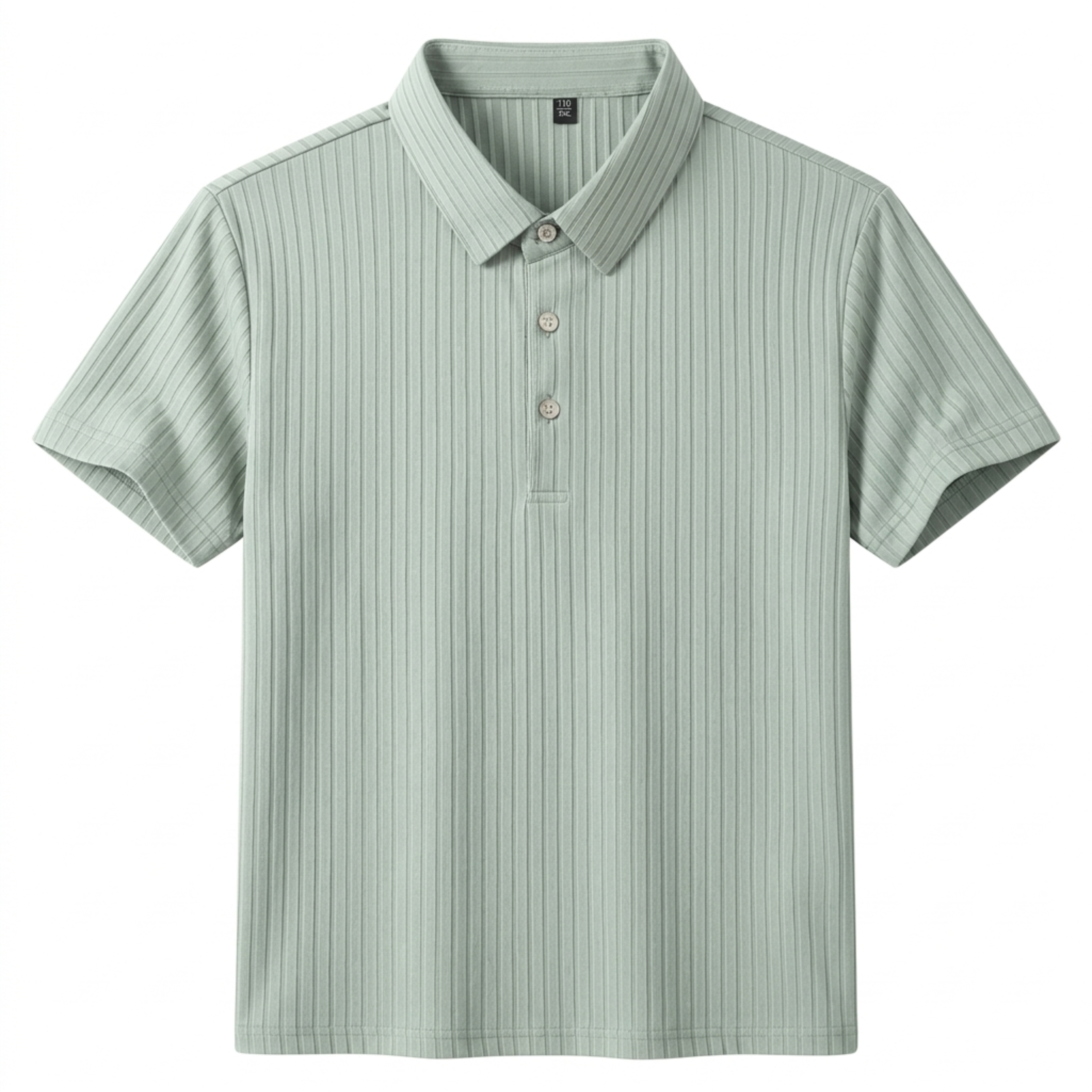 Polo para hombre — tejido texturizado — estilo casual