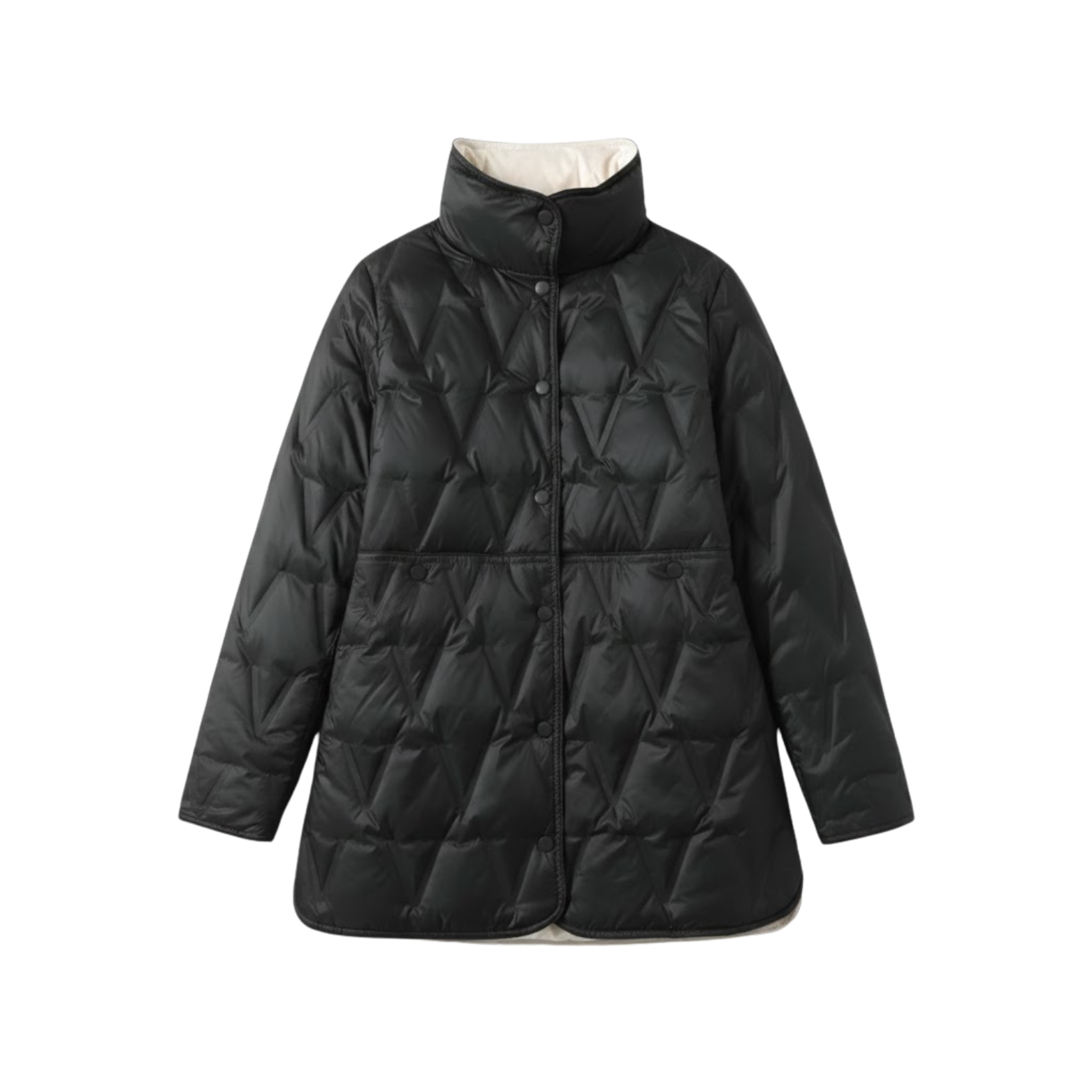 Manteau Long en Jean Femme avec Doublure en Mouton et Col en Fausse Fourrure