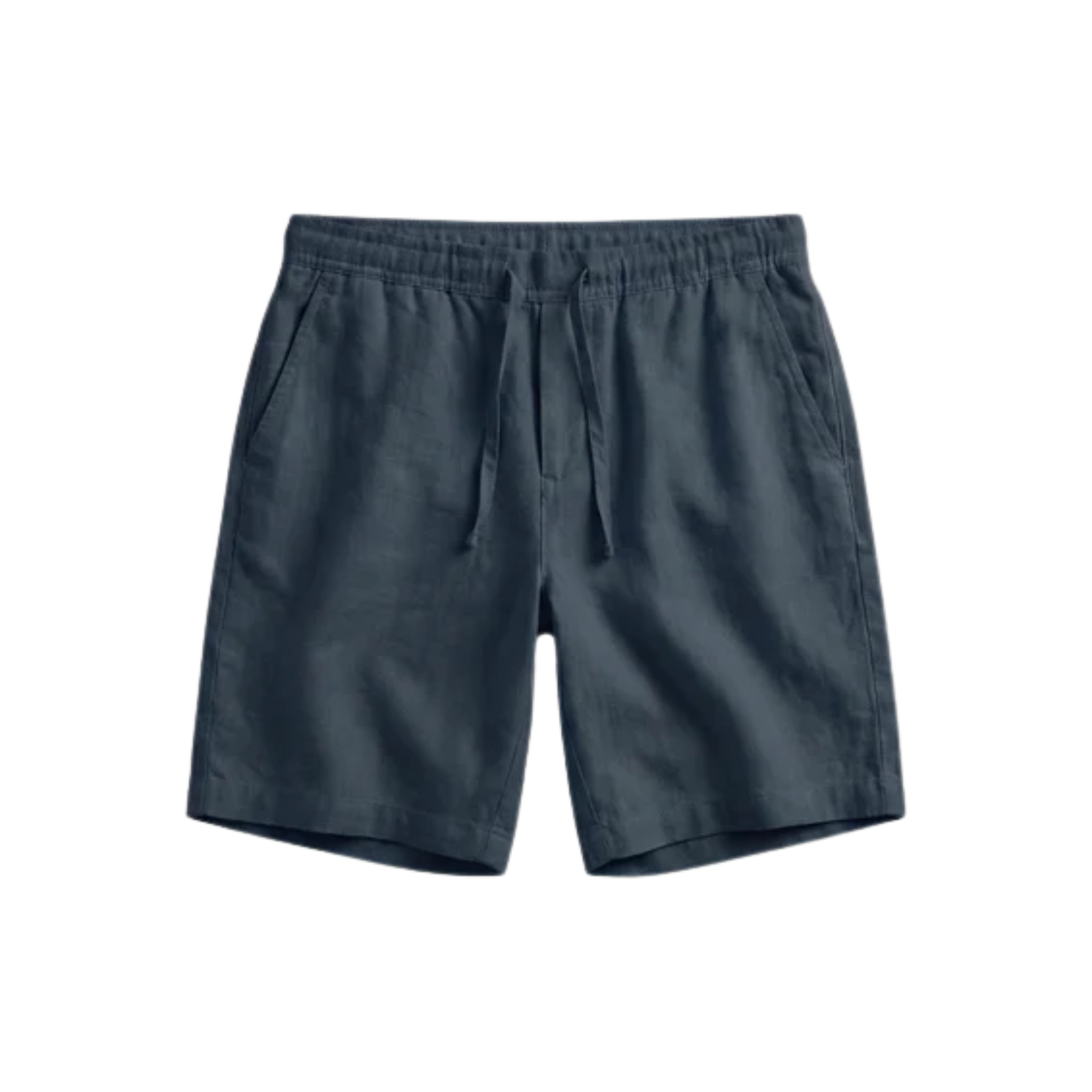 Short in lino per uomo — taglio casual — spiaggia e estate