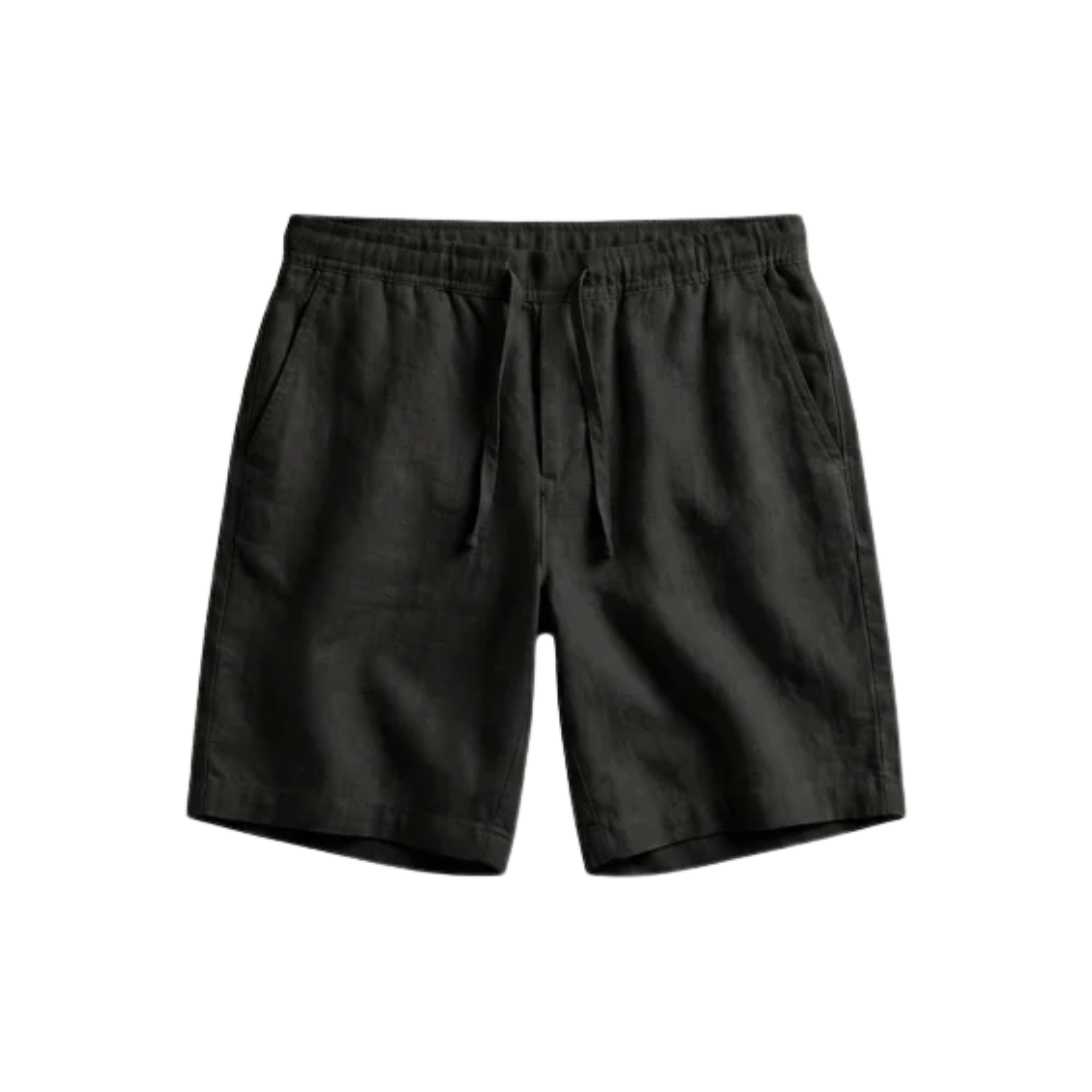 Short in lino per uomo — taglio casual — spiaggia e estate