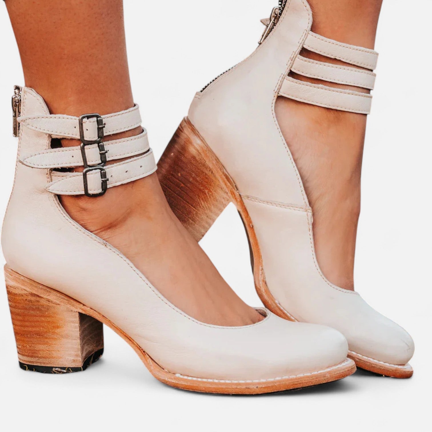 Ancienne Monde | Sandales à Talons pour Femme – Artisanat Intemporel et Élégance au Quotidien