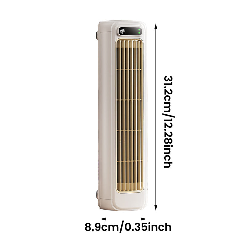 Climatizzatore portatile ricaricabile senza fili 3-in-1 con batteria da 2000 mAh