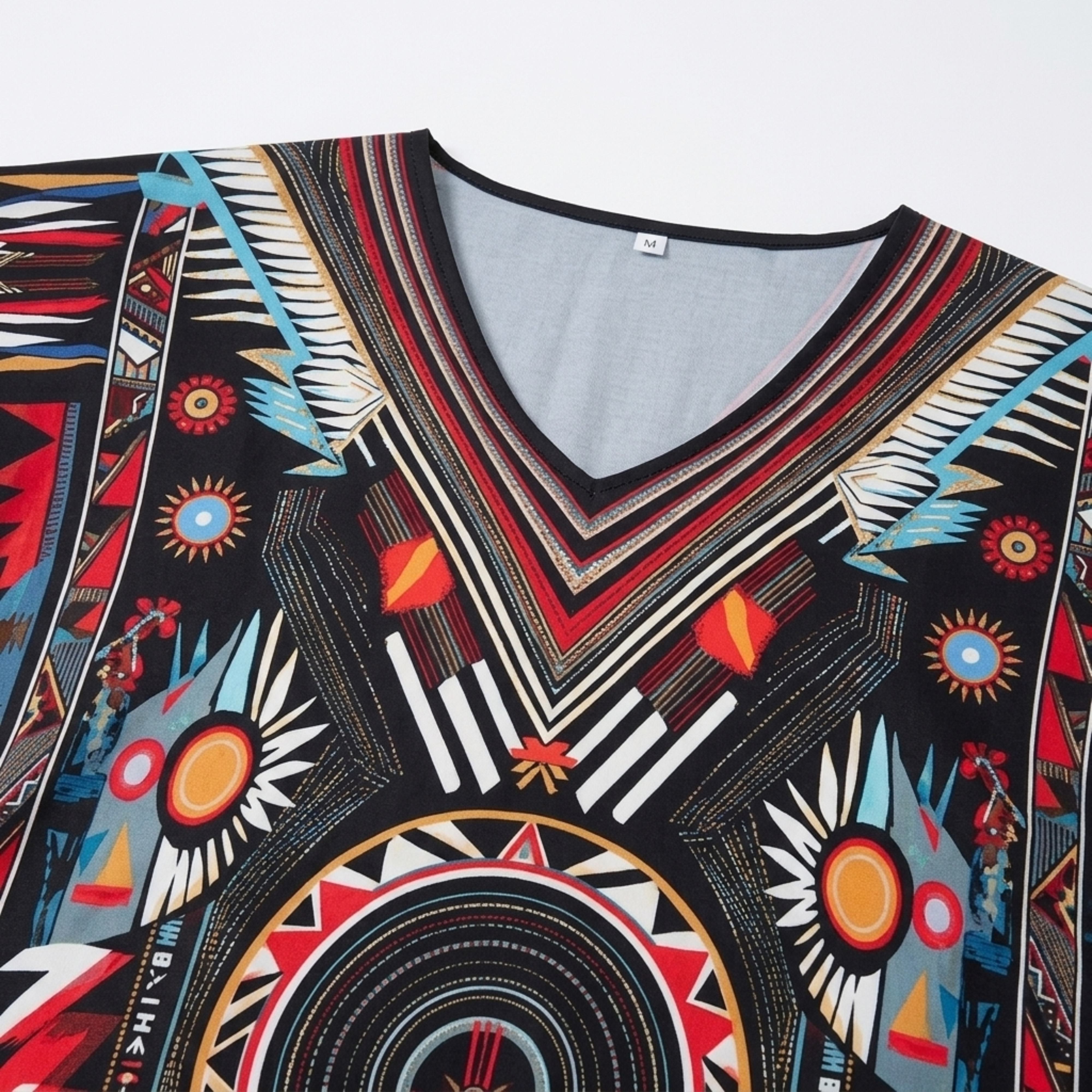 Robe kaftan kimono velká velikost — volný střih — pláž a cestování