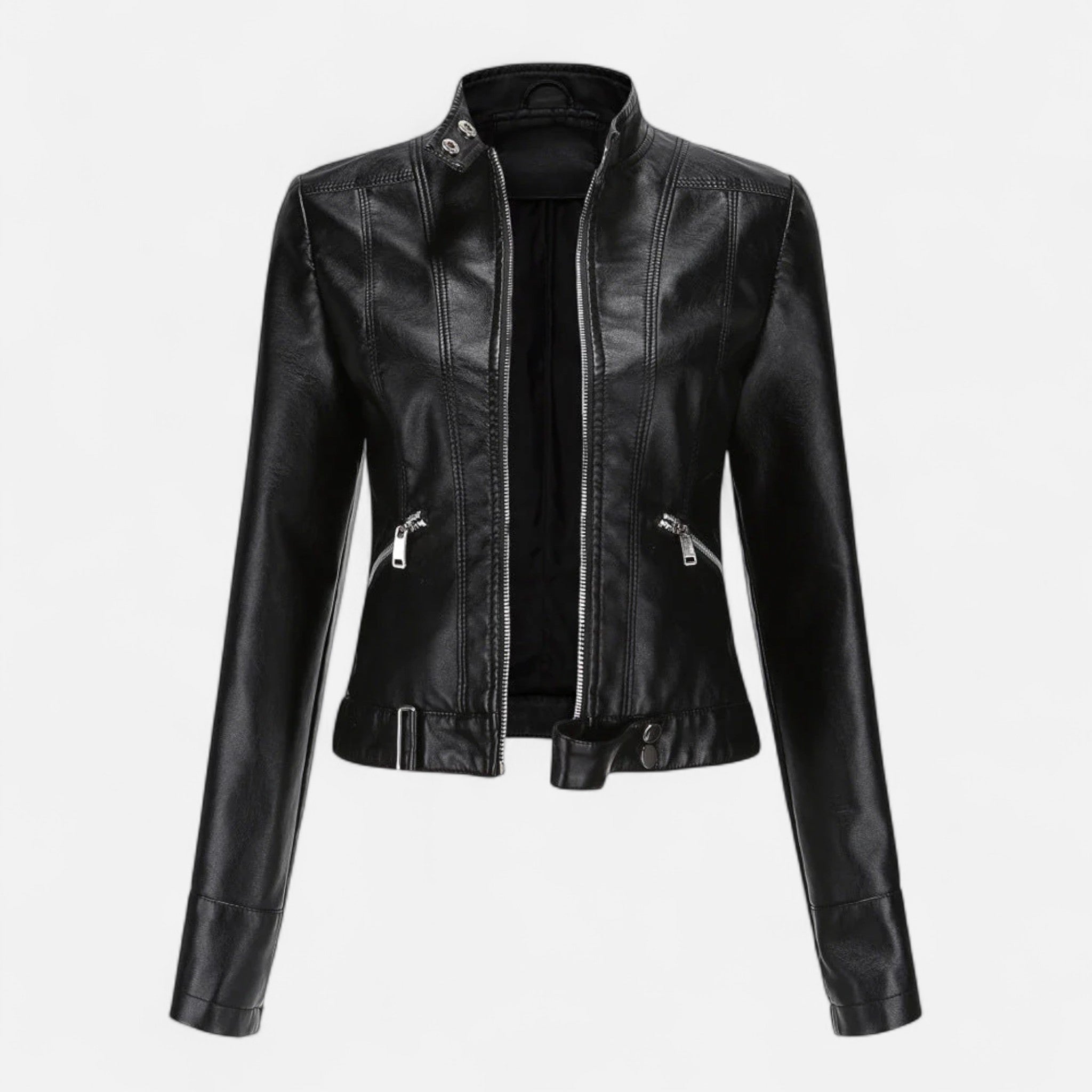 Ancienne Monde | Veste Femme Élégante en Cuir Premium