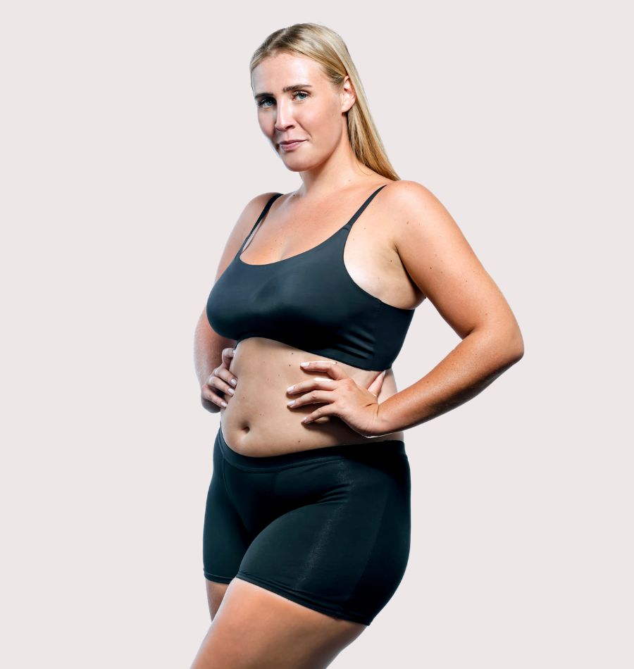 Menstruations-Culotte im Shorty-Stil für die Periode