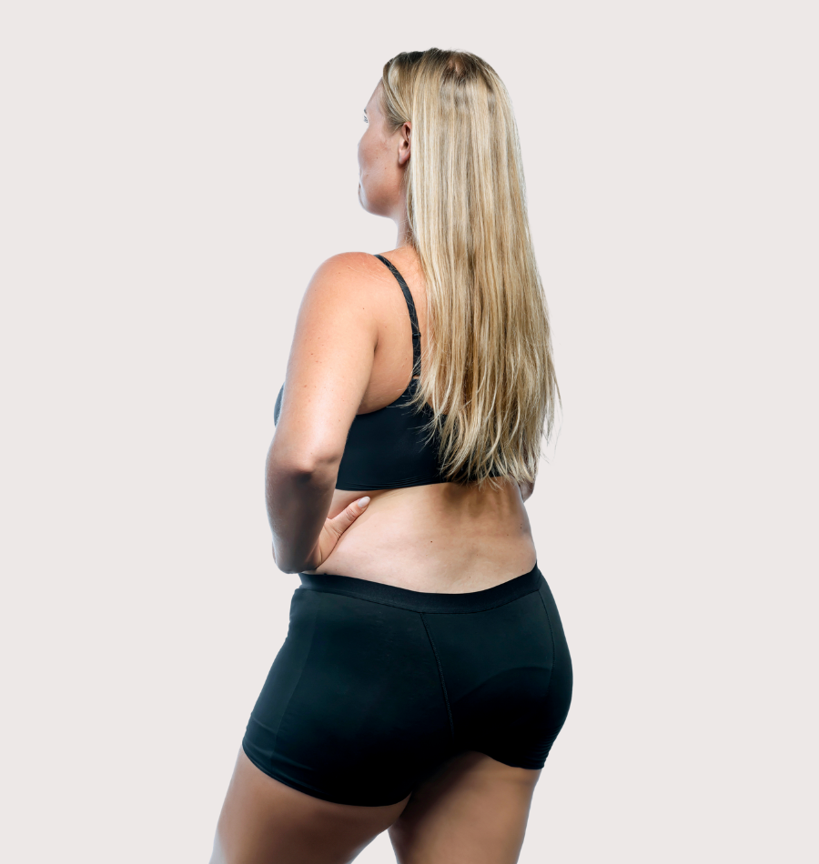 Menstruations-Culotte im Shorty-Stil für die Periode