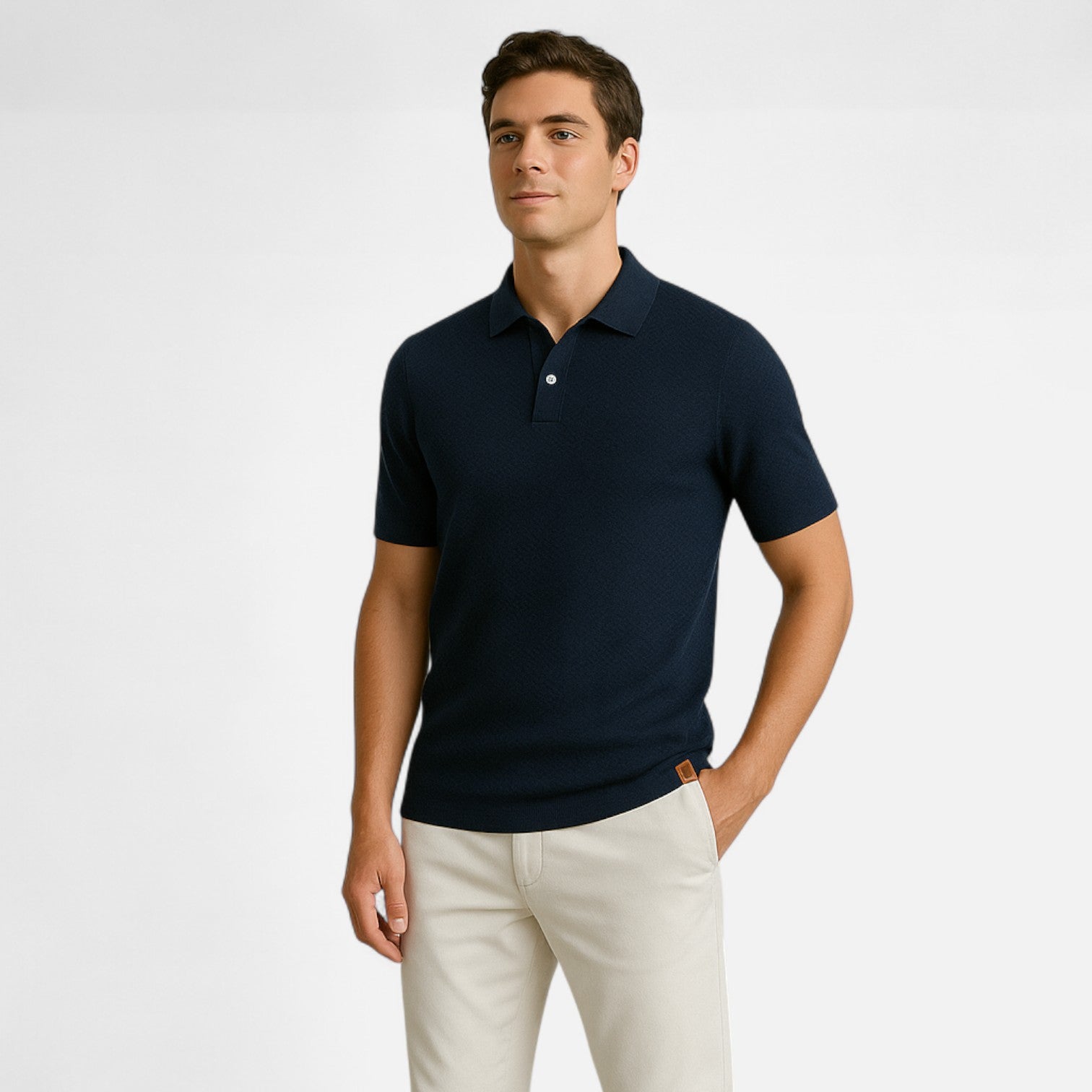 Ancienne Monde | Polo en Maille pour Homme – Élégance Confortable pour les Loisirs & le Business