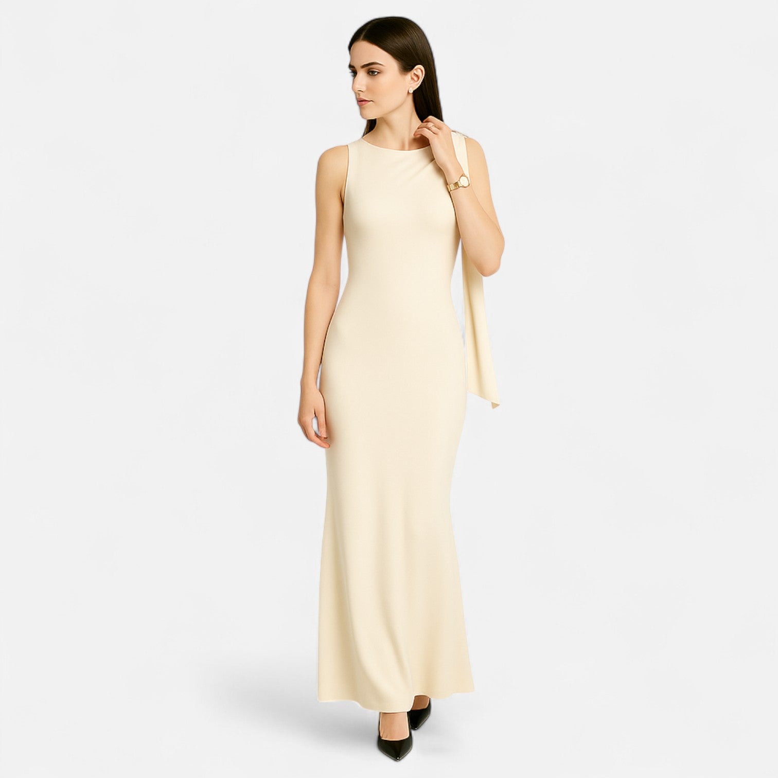 Ancienne Monde | Blouse à Manches Évasées pour Femme – Silhouette Élégante pour un Style Fluide du Jour au Soir
