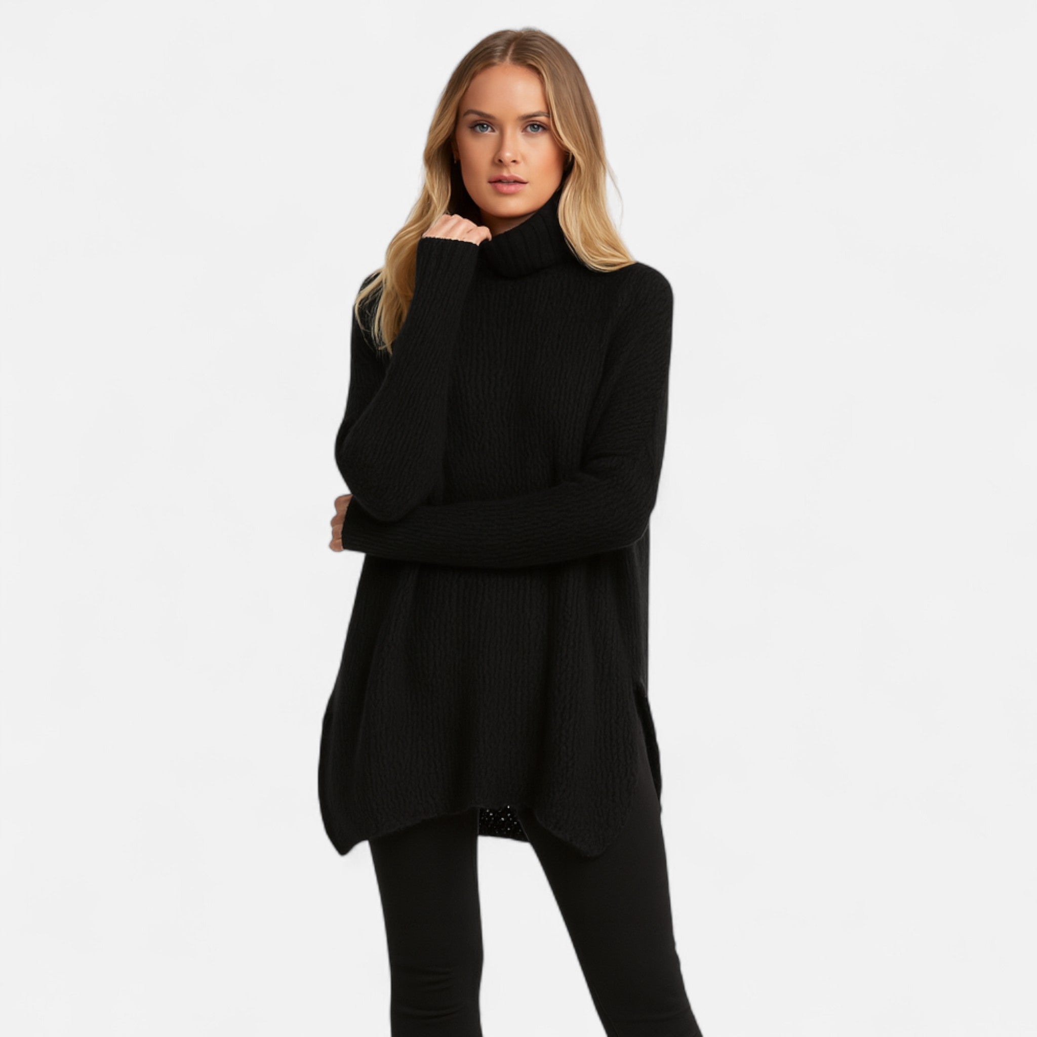 Ancienne Monde | Pull Femme Torsadé Tricoté Main en Maille Premium