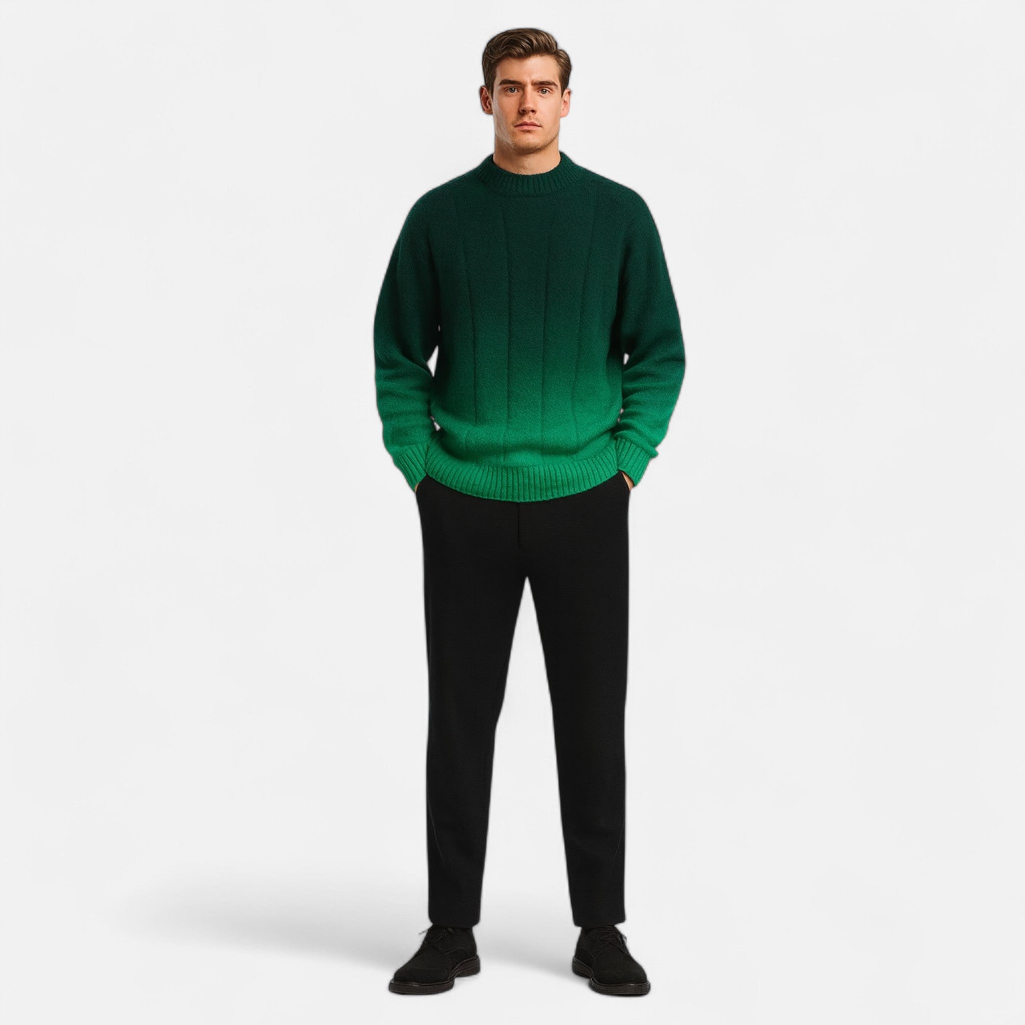 Ancienne Monde | Cardigan Homme en Cachemire Mélangé Élégant