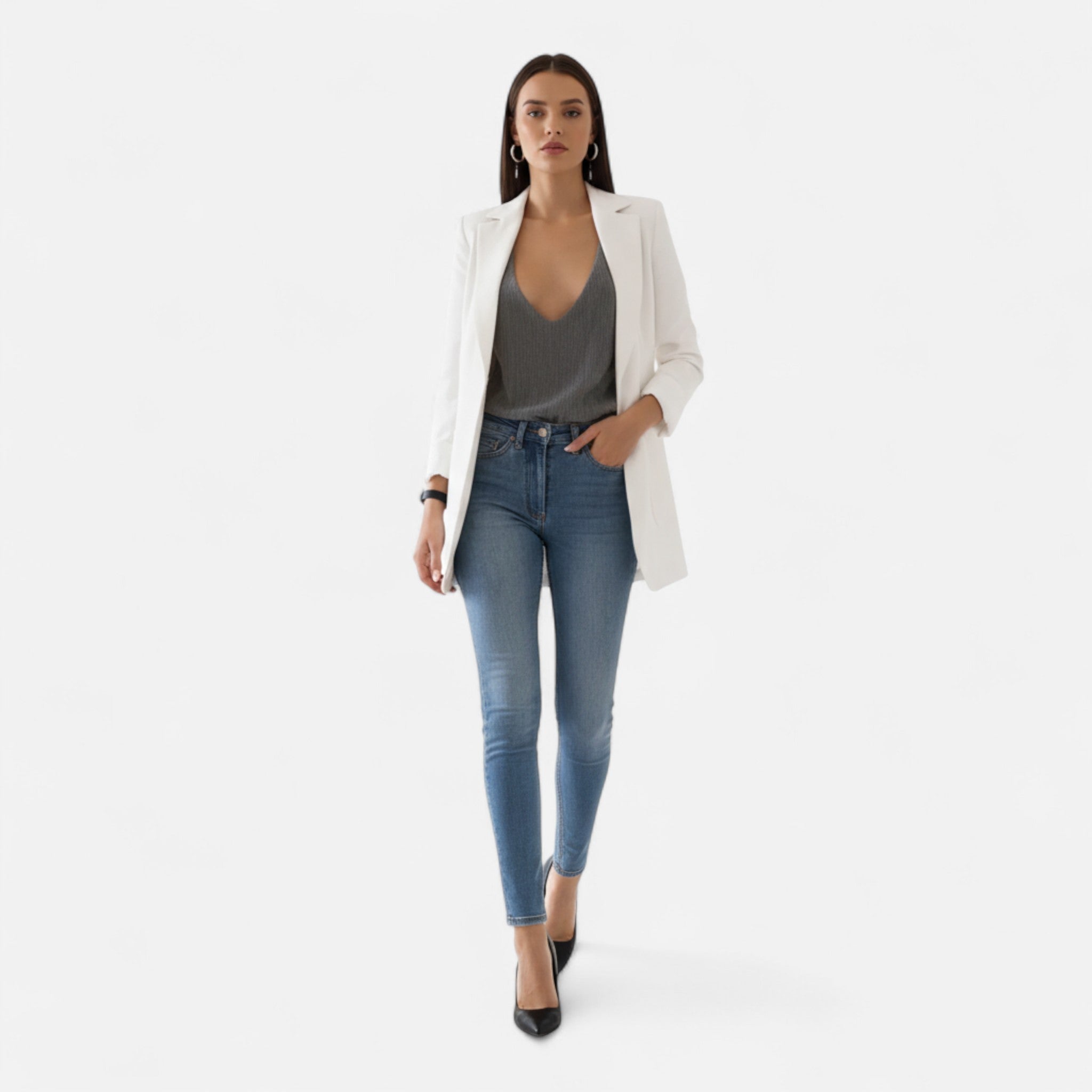 Ancienne Monde | Blazer Femme Élégance Intemporelle Premium