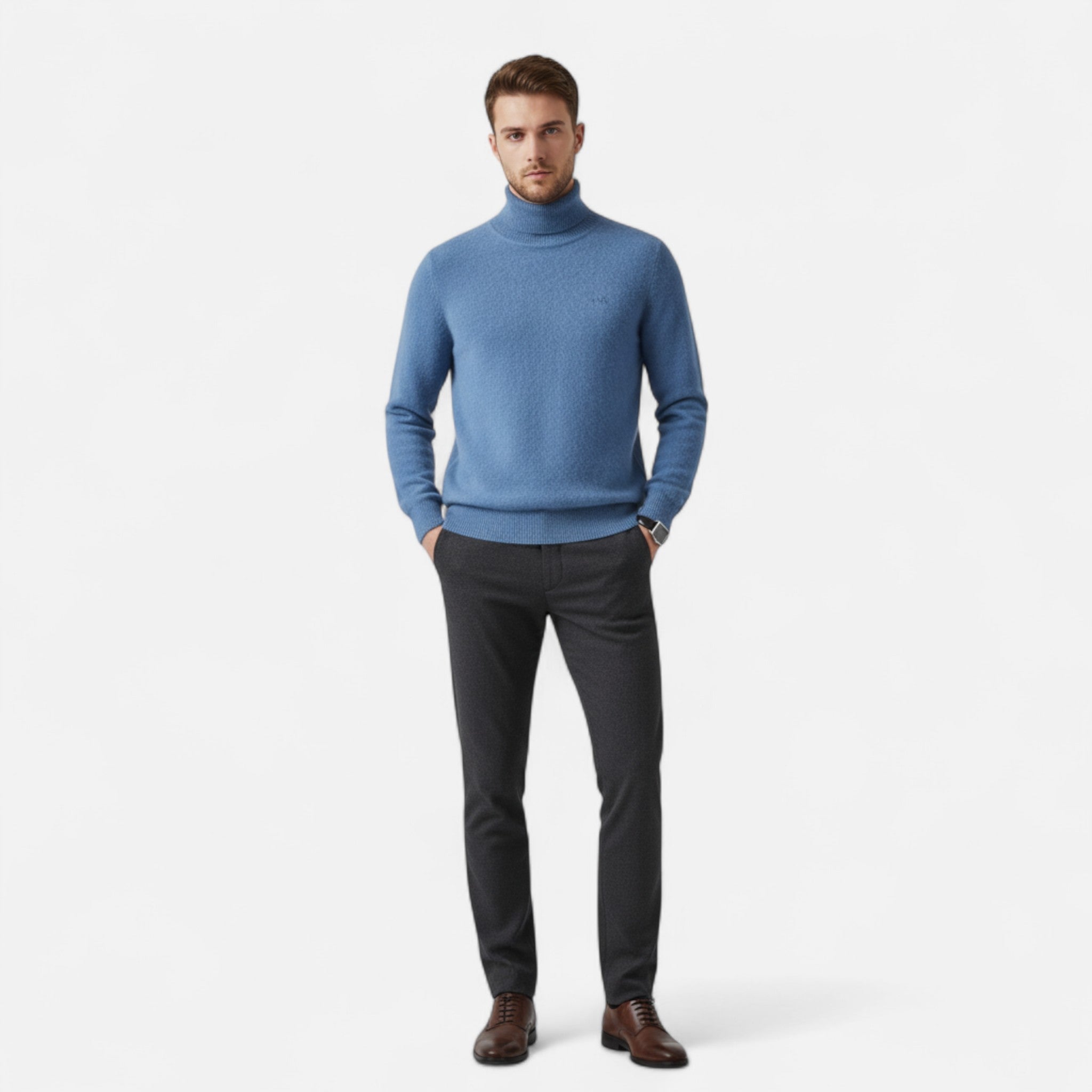 Ancienne Monde | Pull Classique Homme Cachemire Élégance Héritée