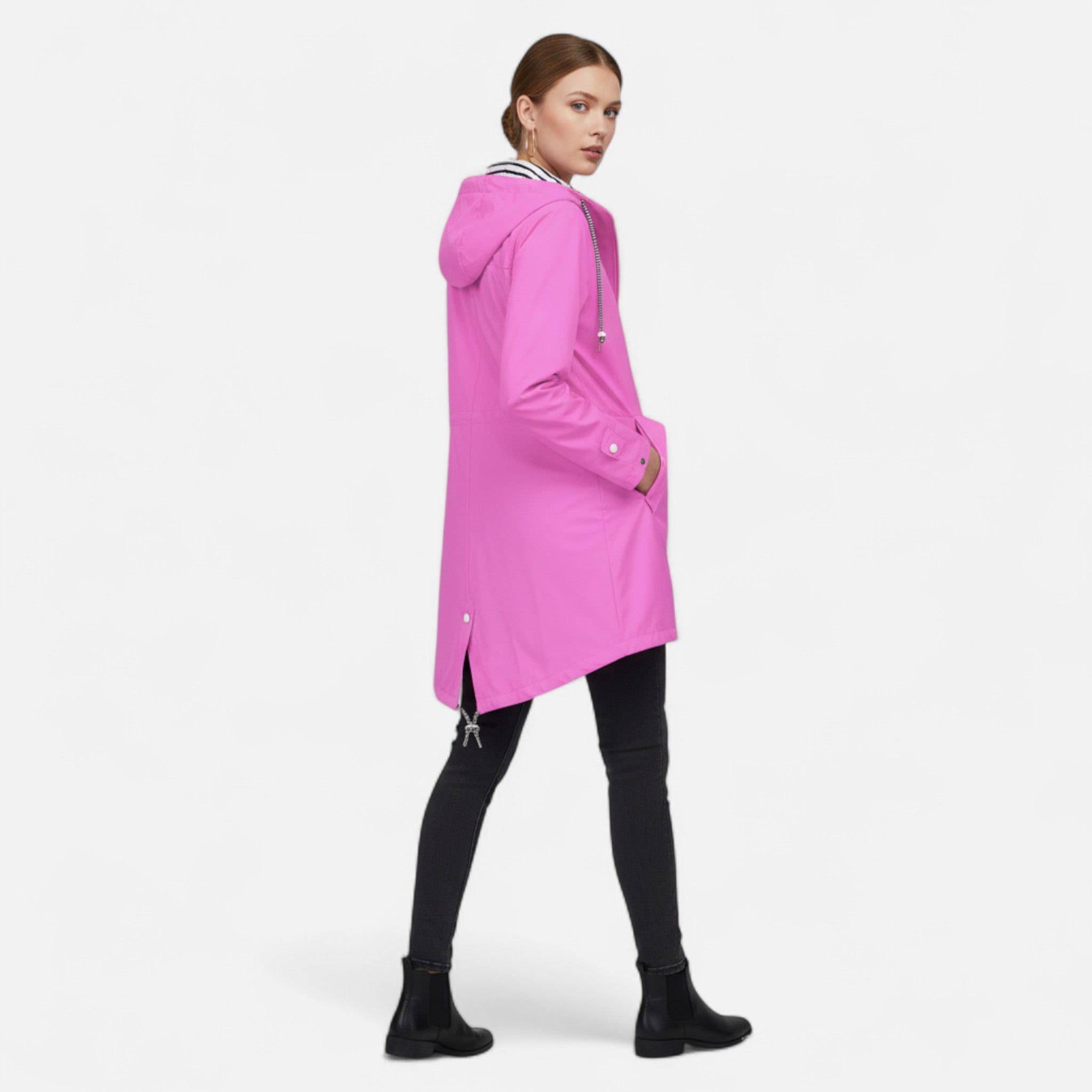 Ancienne Monde | Veste Femme Imperméable Élégance Intemporelle