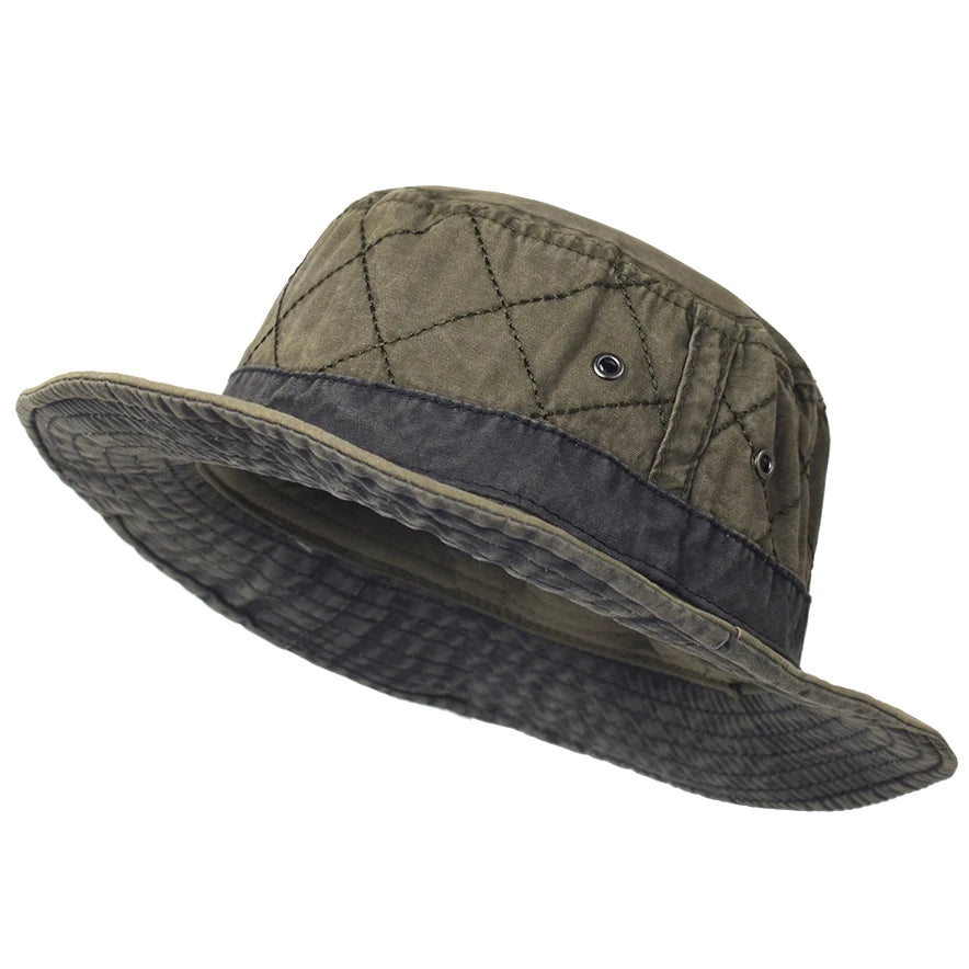 Lehký letní klobouk na rybaření a lov, prodyšný a neformální