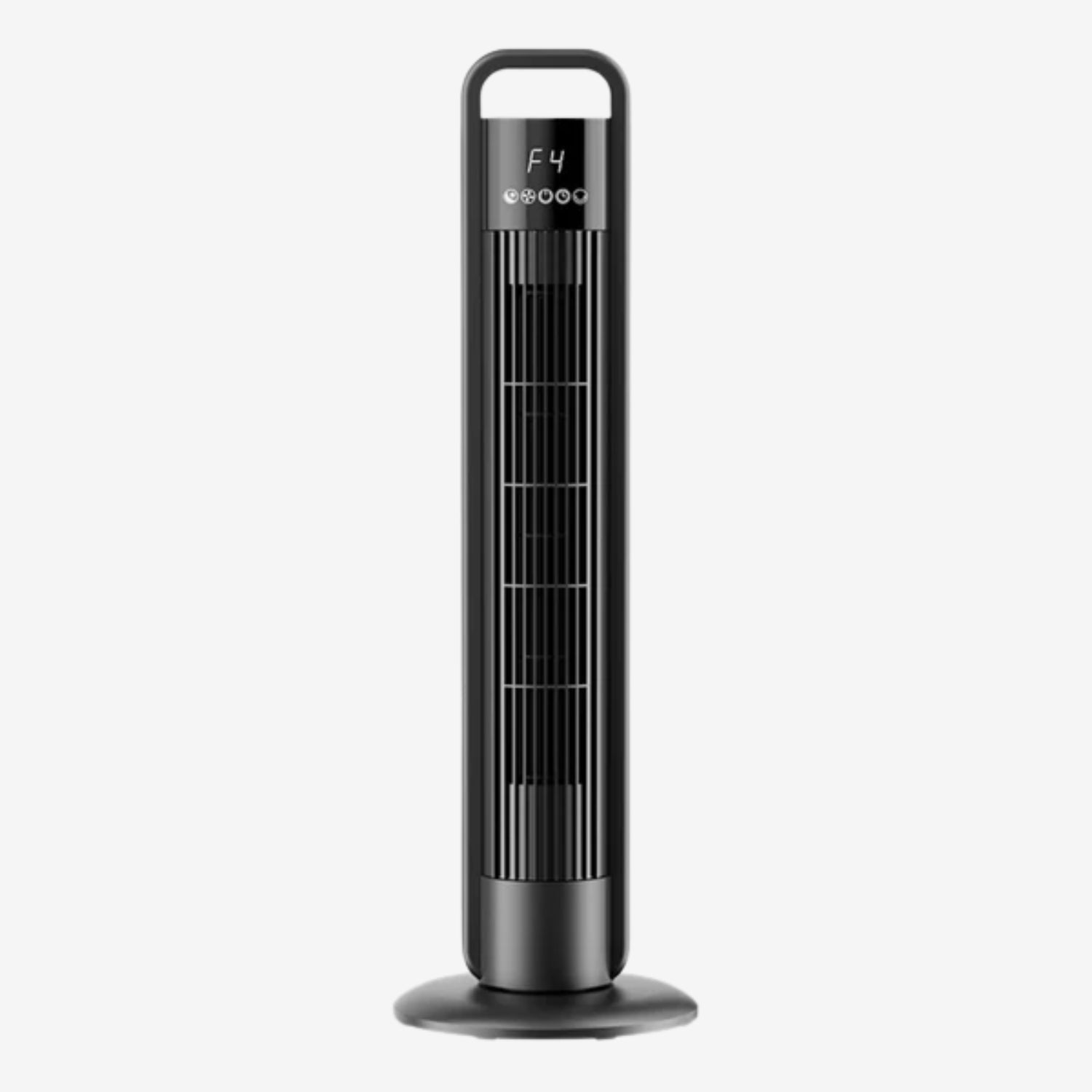 Ventilador de columna con control remoto, oscilación y 4 velocidades