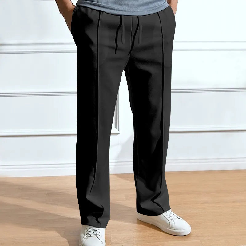 Bas homme élastique coupe ajustée moderne