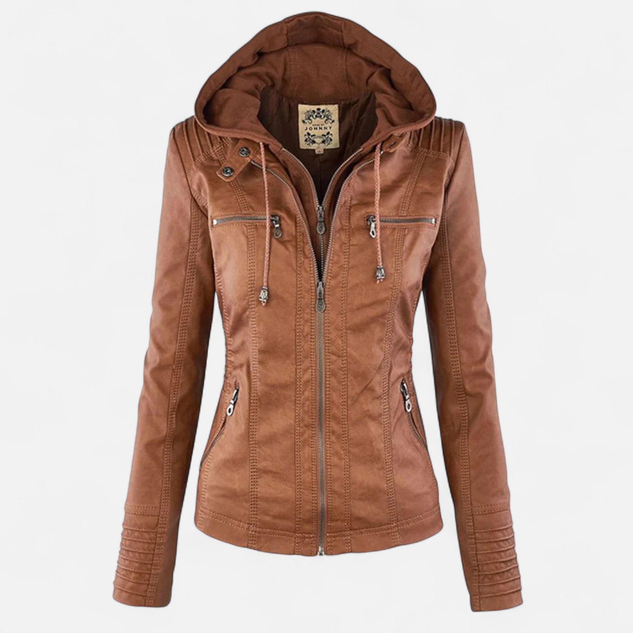 Ancienne Monde | Veste Femme en Cuir – Élégance Intemporelle, Touche Raffinée