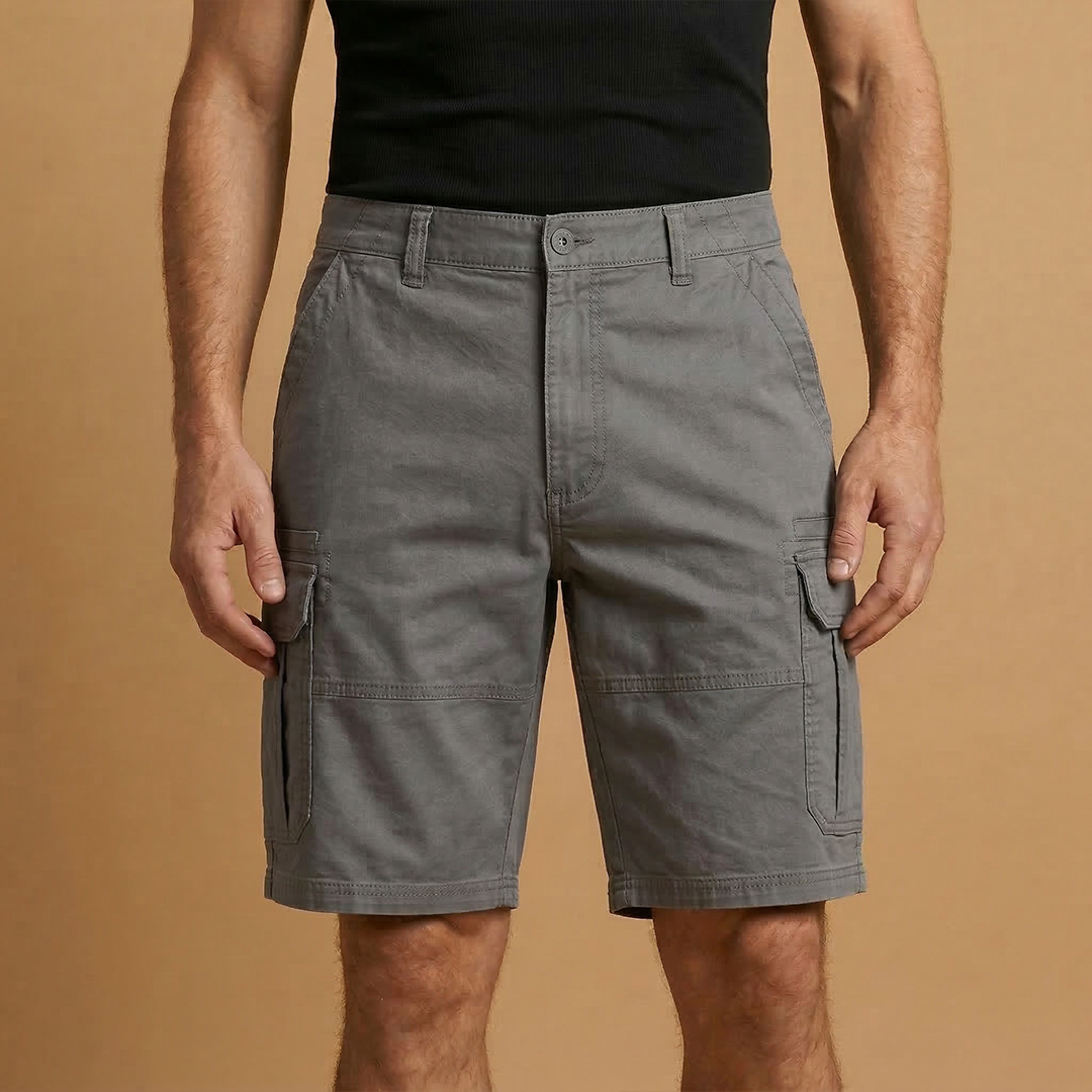 Men's casual Bermuda shorts | straight cut for summer leisure