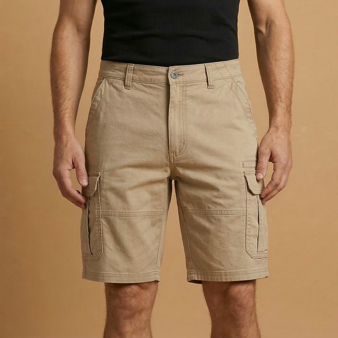 Men's casual Bermuda shorts | straight cut for summer leisure