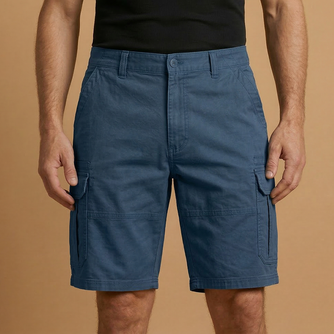 Men's casual Bermuda shorts | straight cut for summer leisure