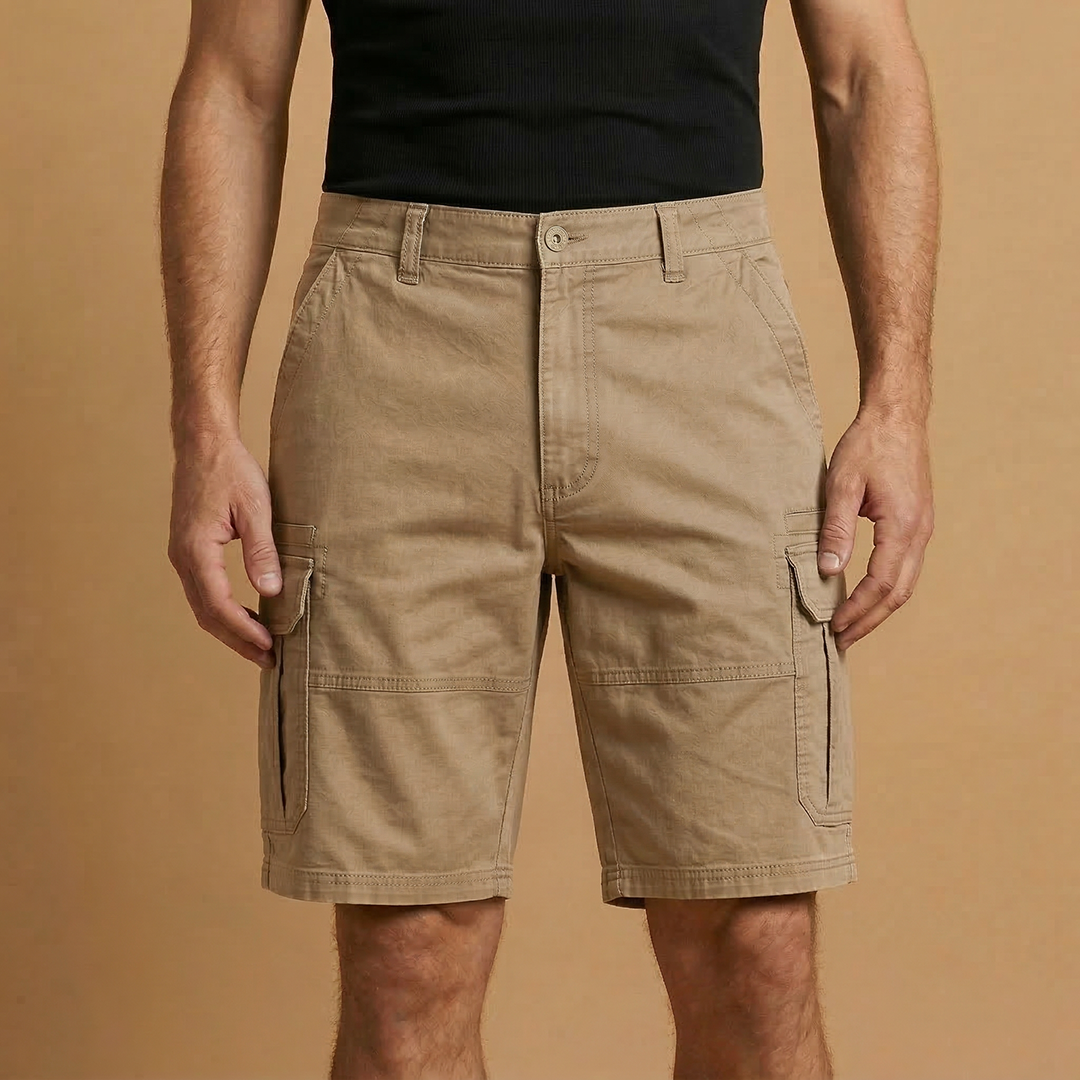 Men's casual Bermuda shorts | straight cut for summer leisure