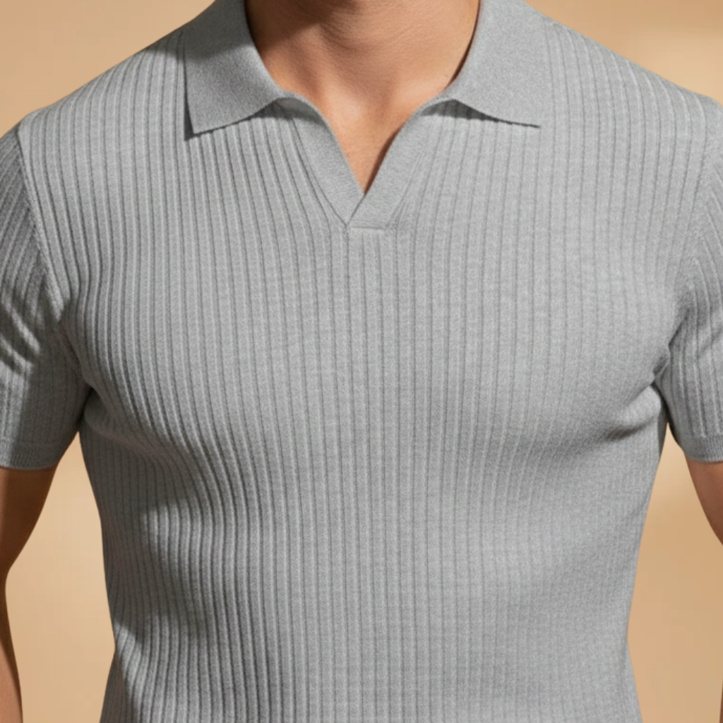 Men's high polo shirt | slim fit workwear